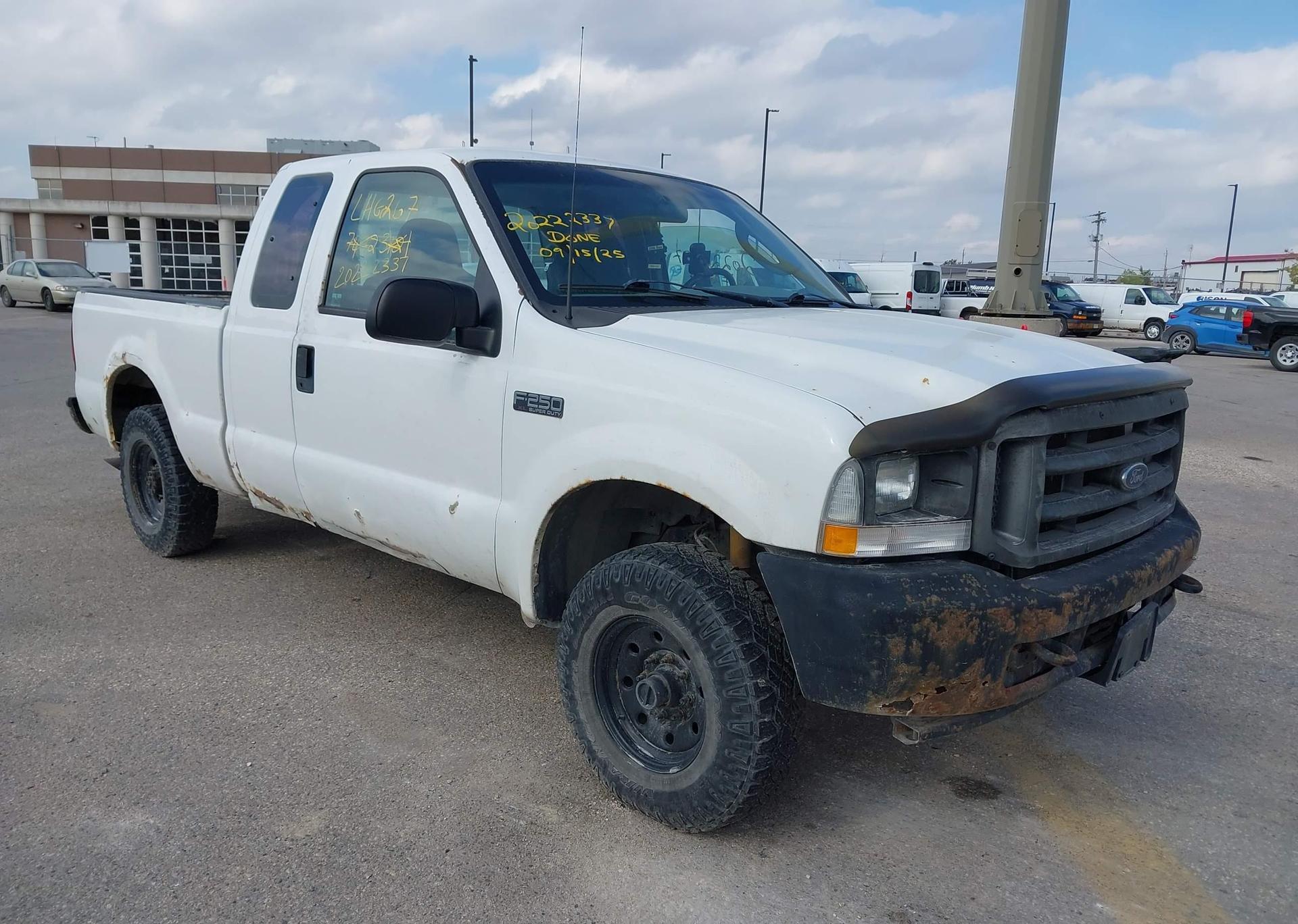 2003 FORD F250 SD SUPERCAB