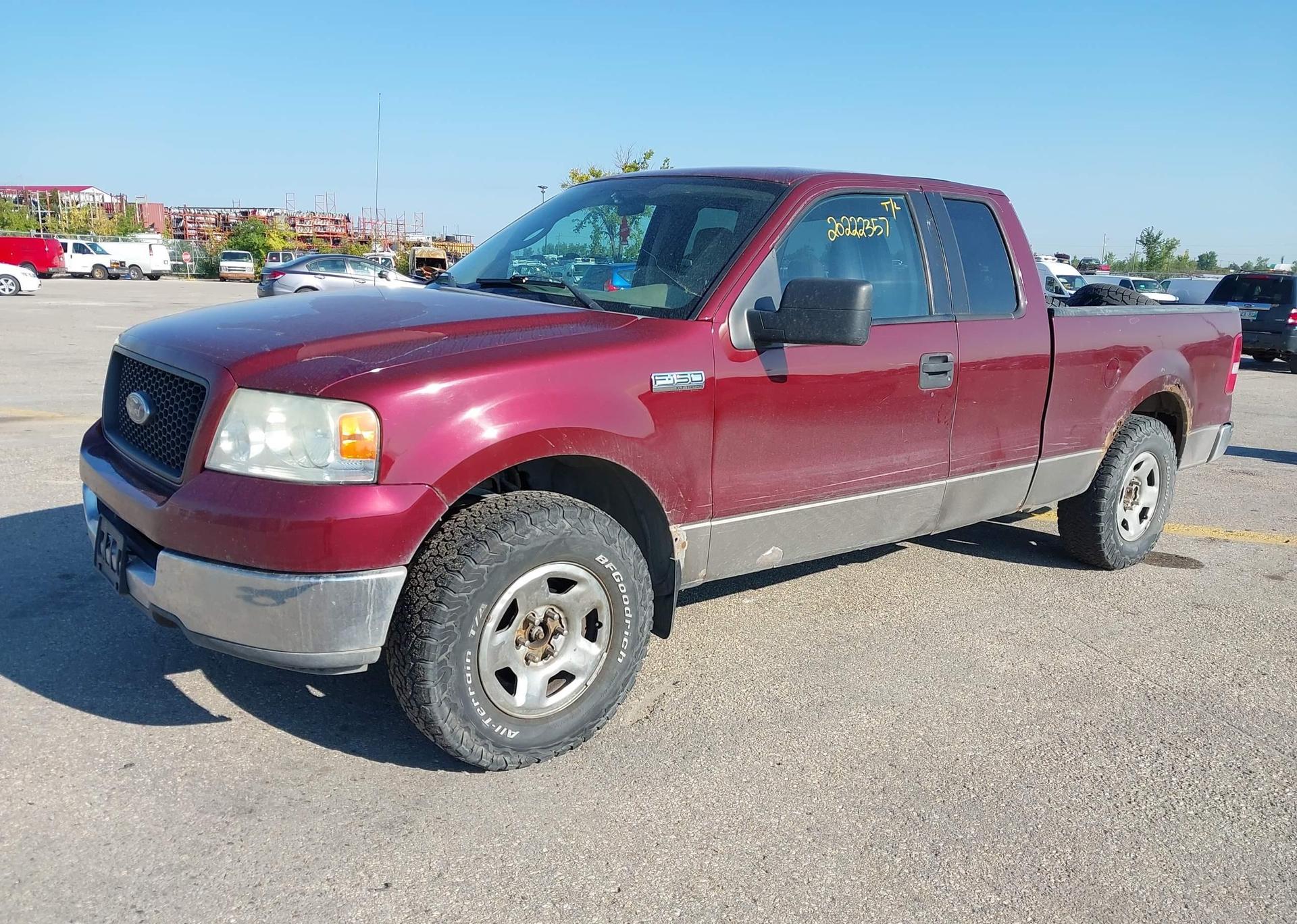2005 FORD F150 XLT SUPERCAB