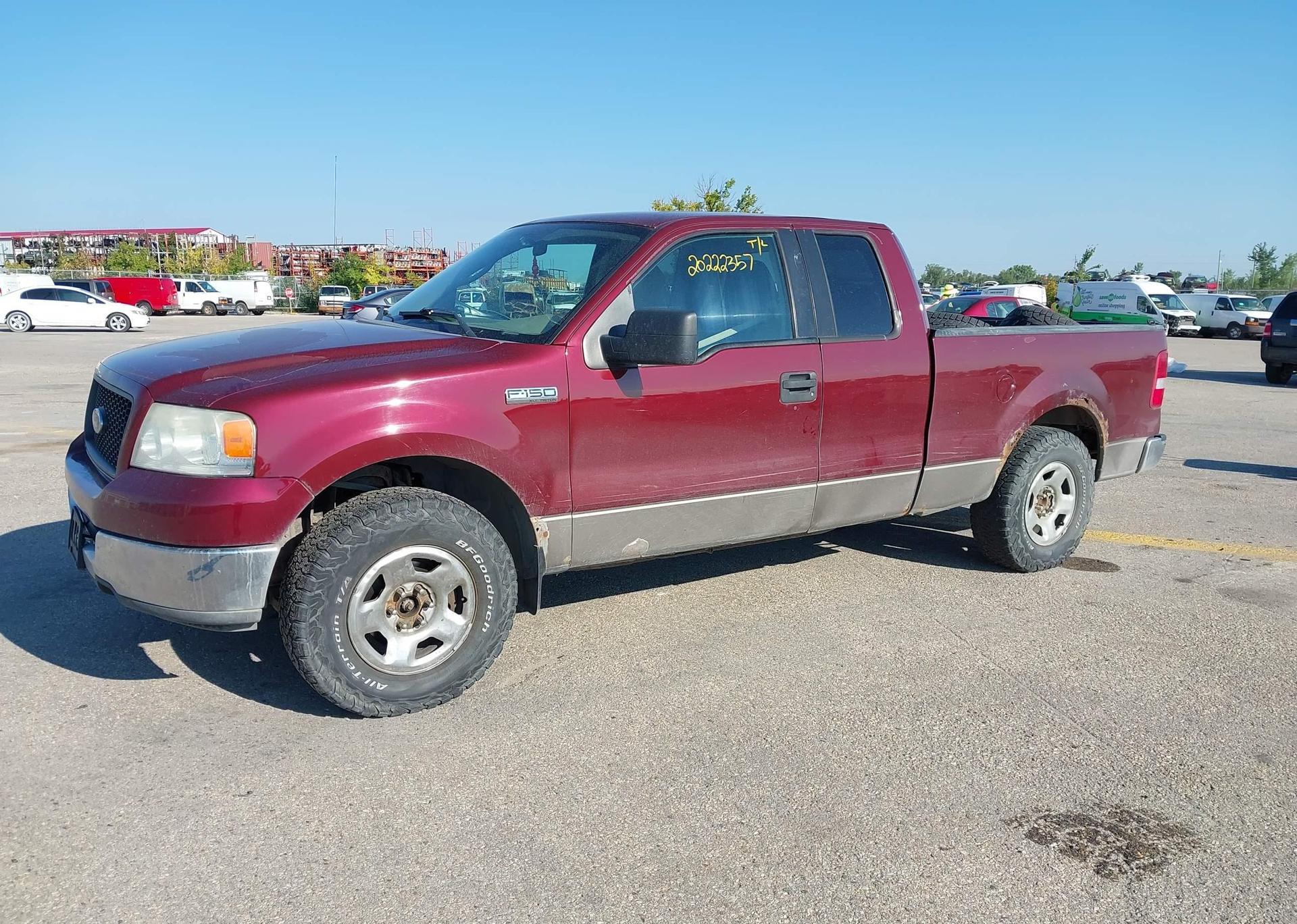 2005 FORD F150 XLT SUPERCAB