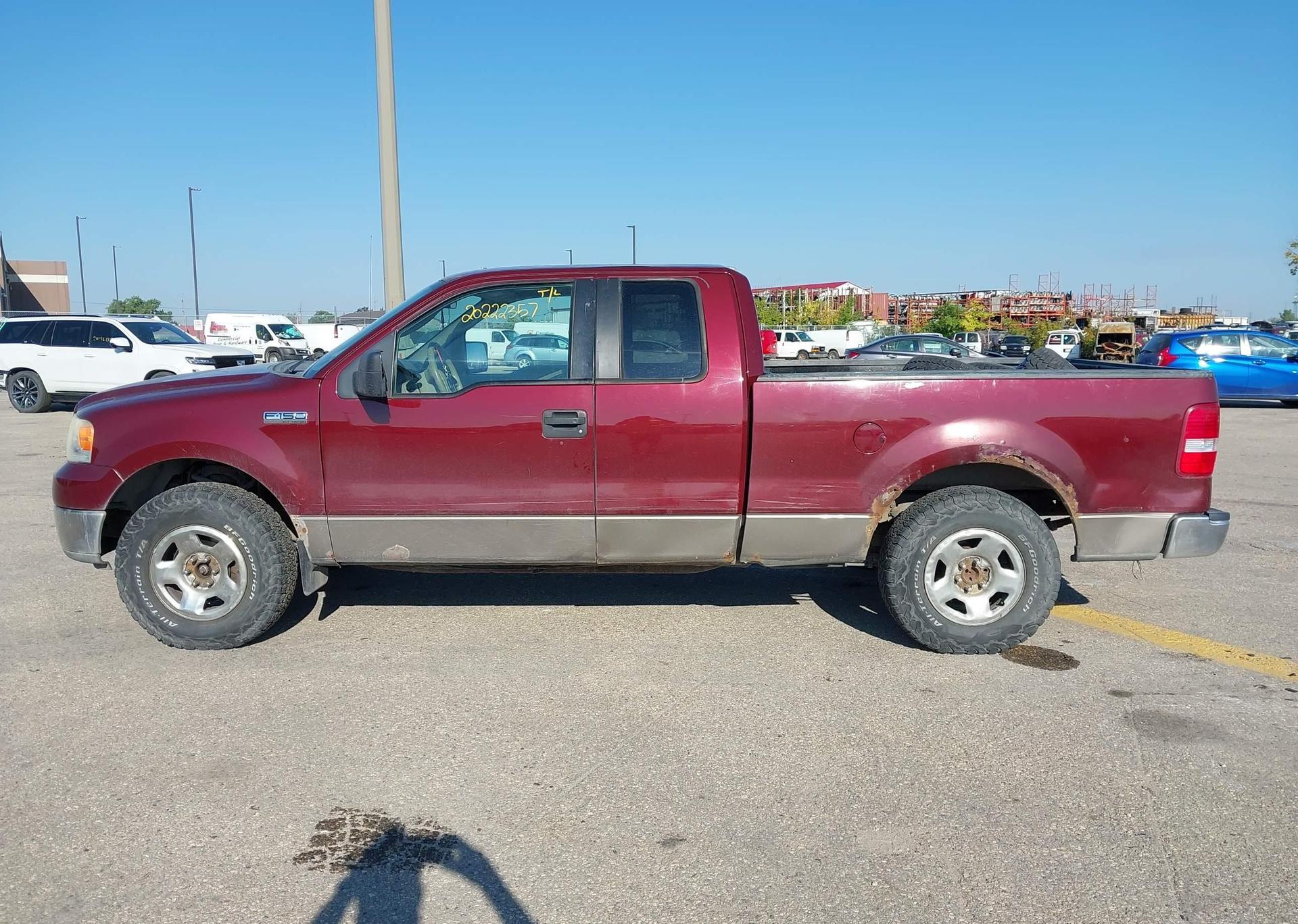 2005 FORD F150 XLT SUPERCAB