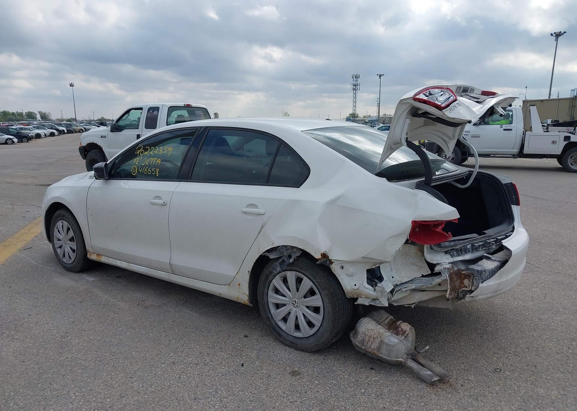 2012 VOLKSWAGEN JETTA 2.0