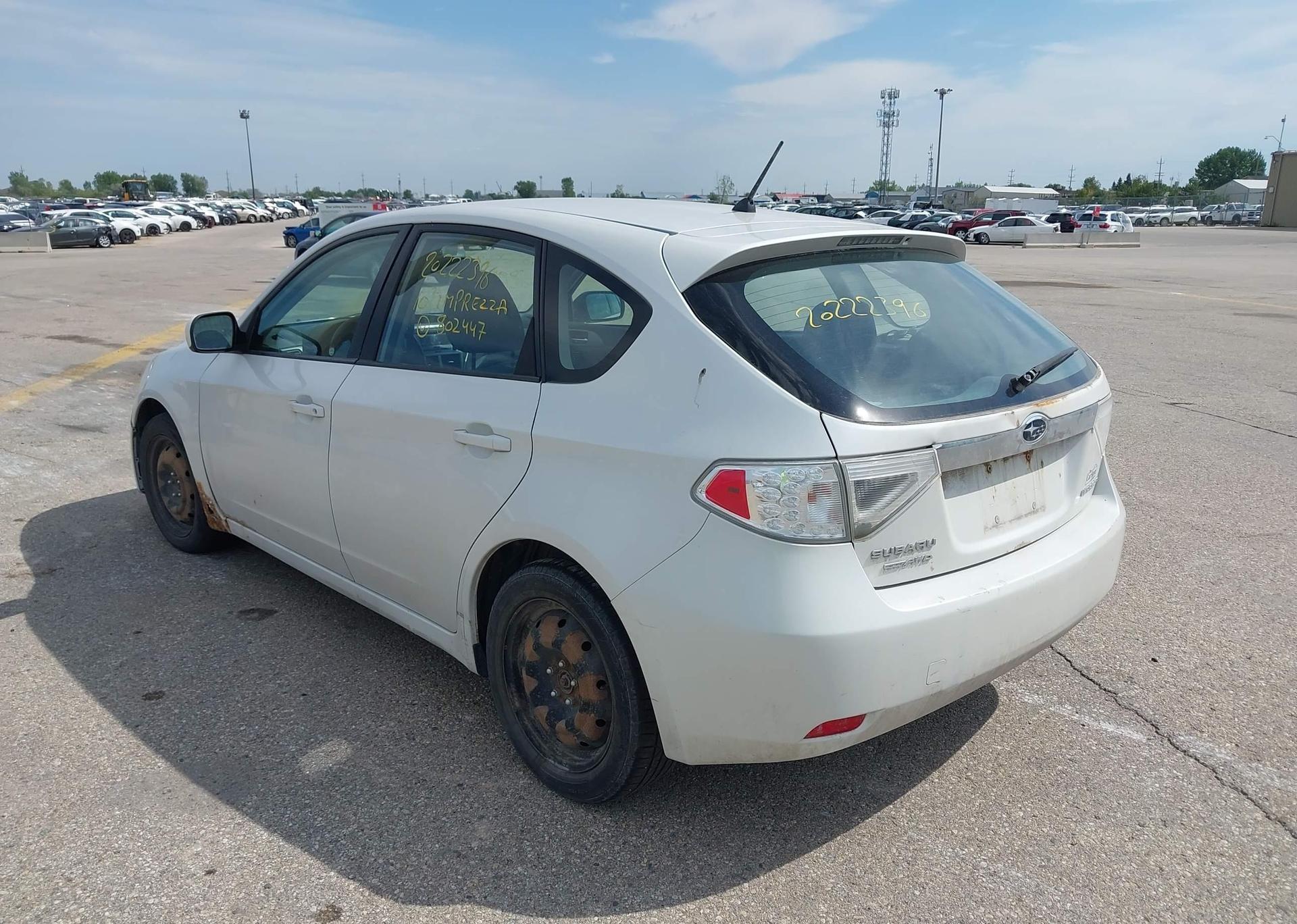 2010 SUBARU IMPREZA 2.5I