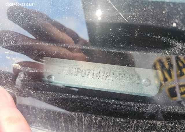 2007 FORD FUSION SE V6