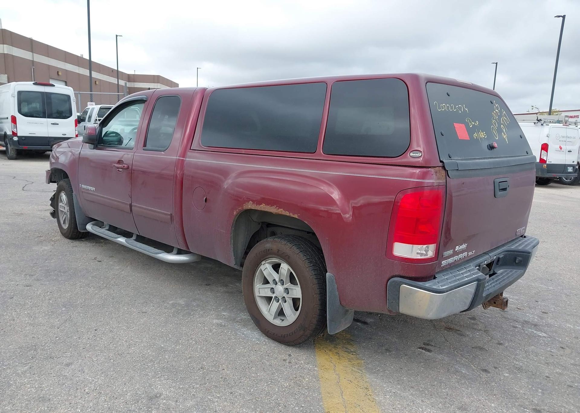2008 GMC SIERRA 1500 SLT EXT CAB