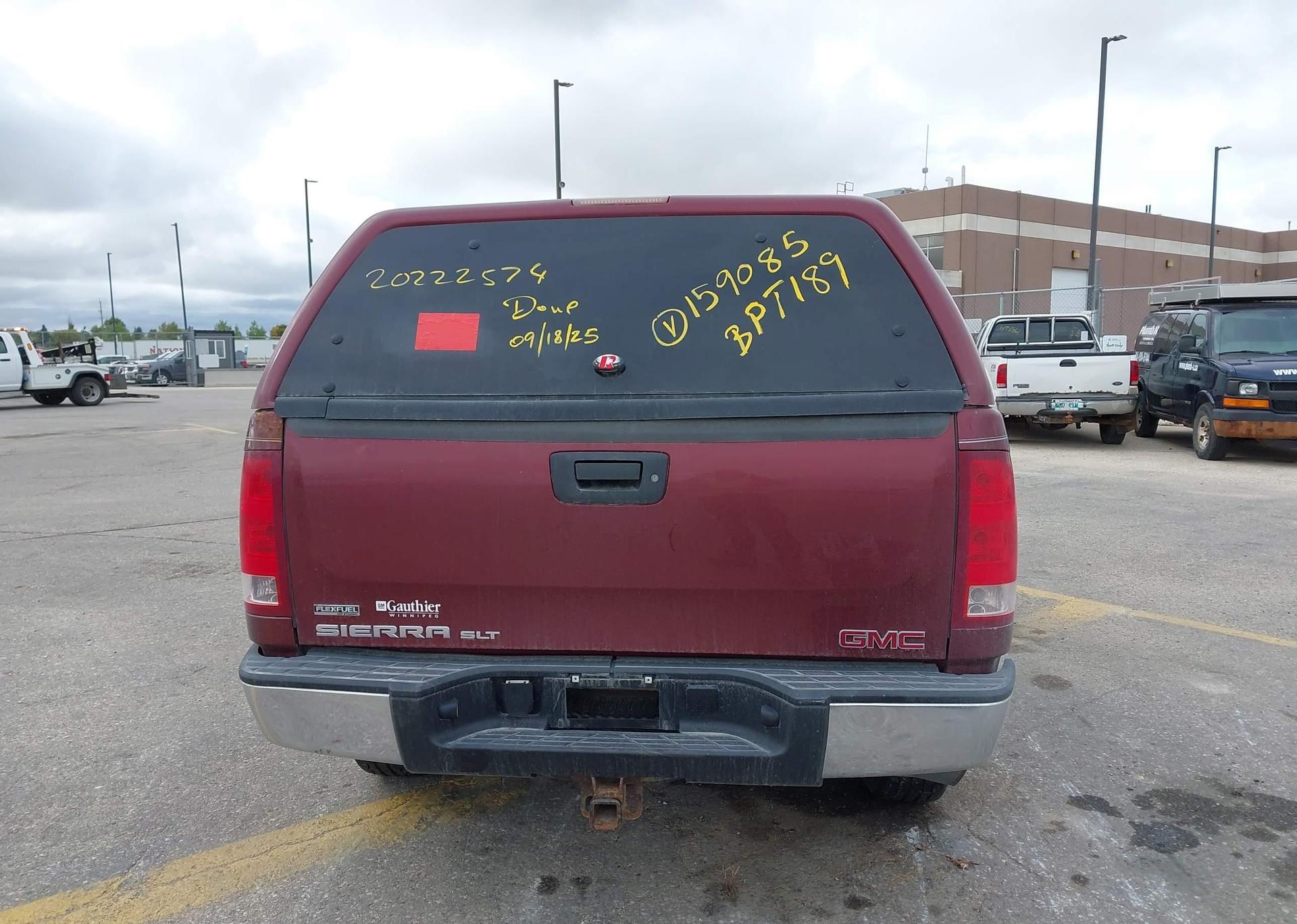 2008 GMC SIERRA 1500 SLT EXT CAB