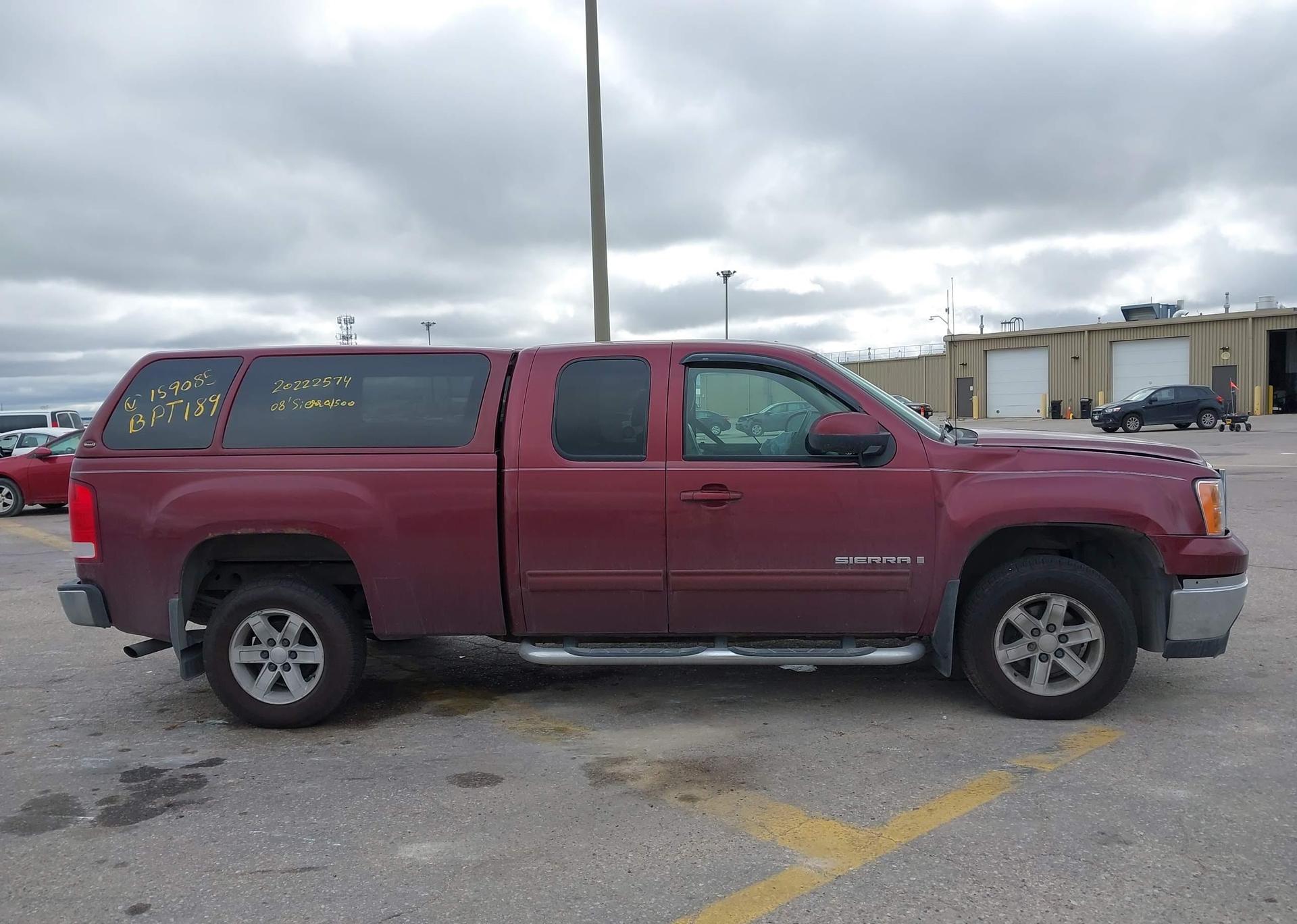 2008 GMC SIERRA 1500 SLT EXT CAB