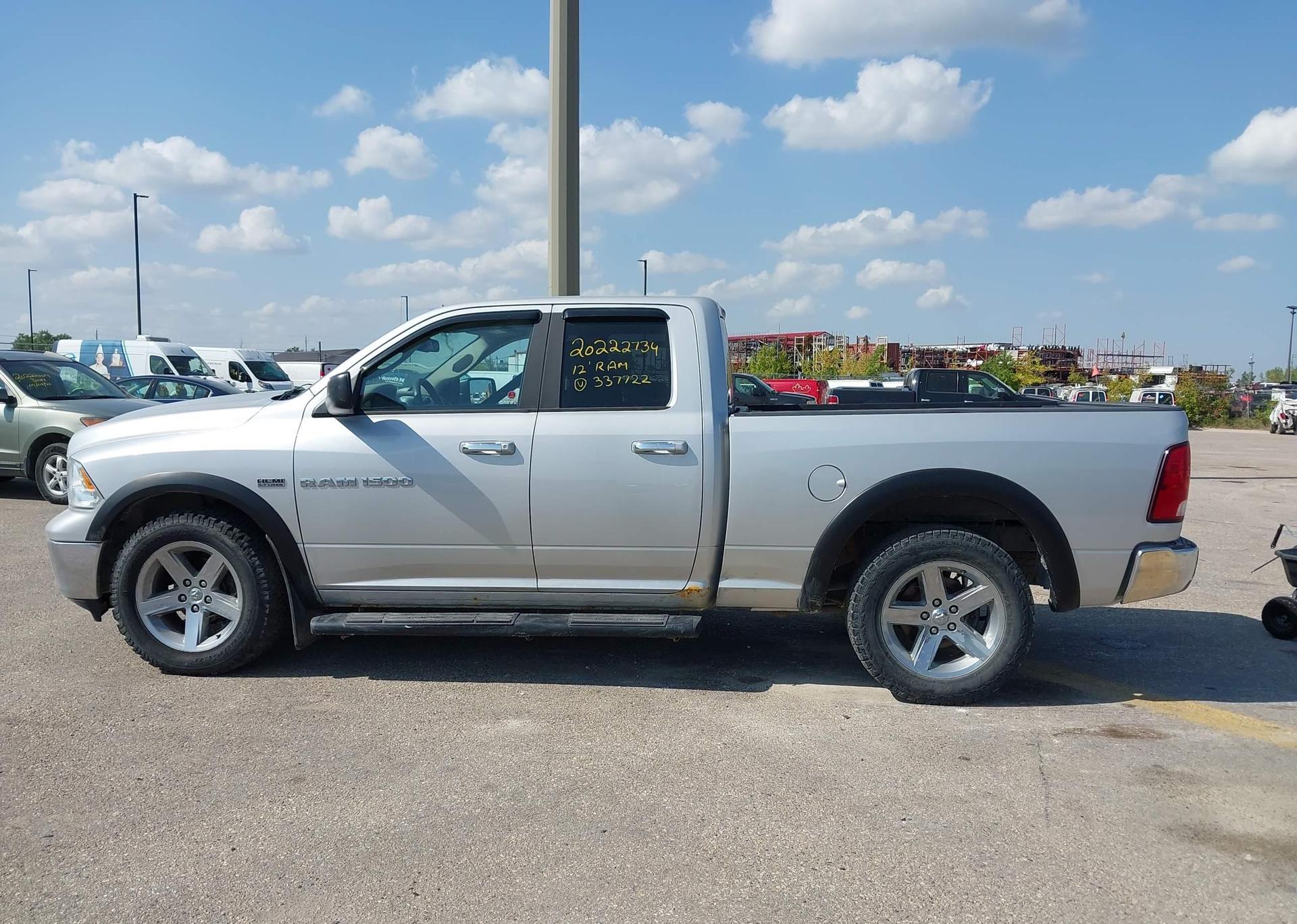 2012 DODGE RAM 1500 SLT QUAD CAB