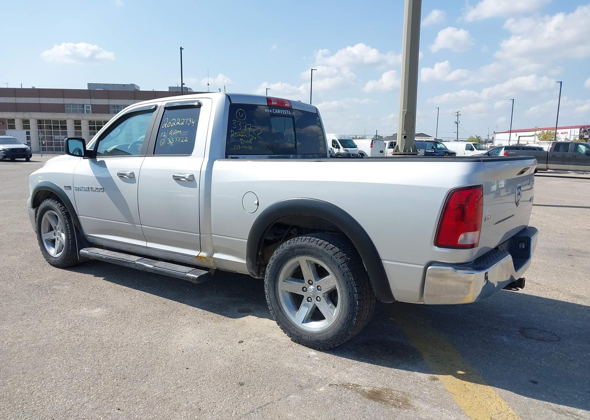2012 DODGE RAM 1500 SLT QUAD CAB