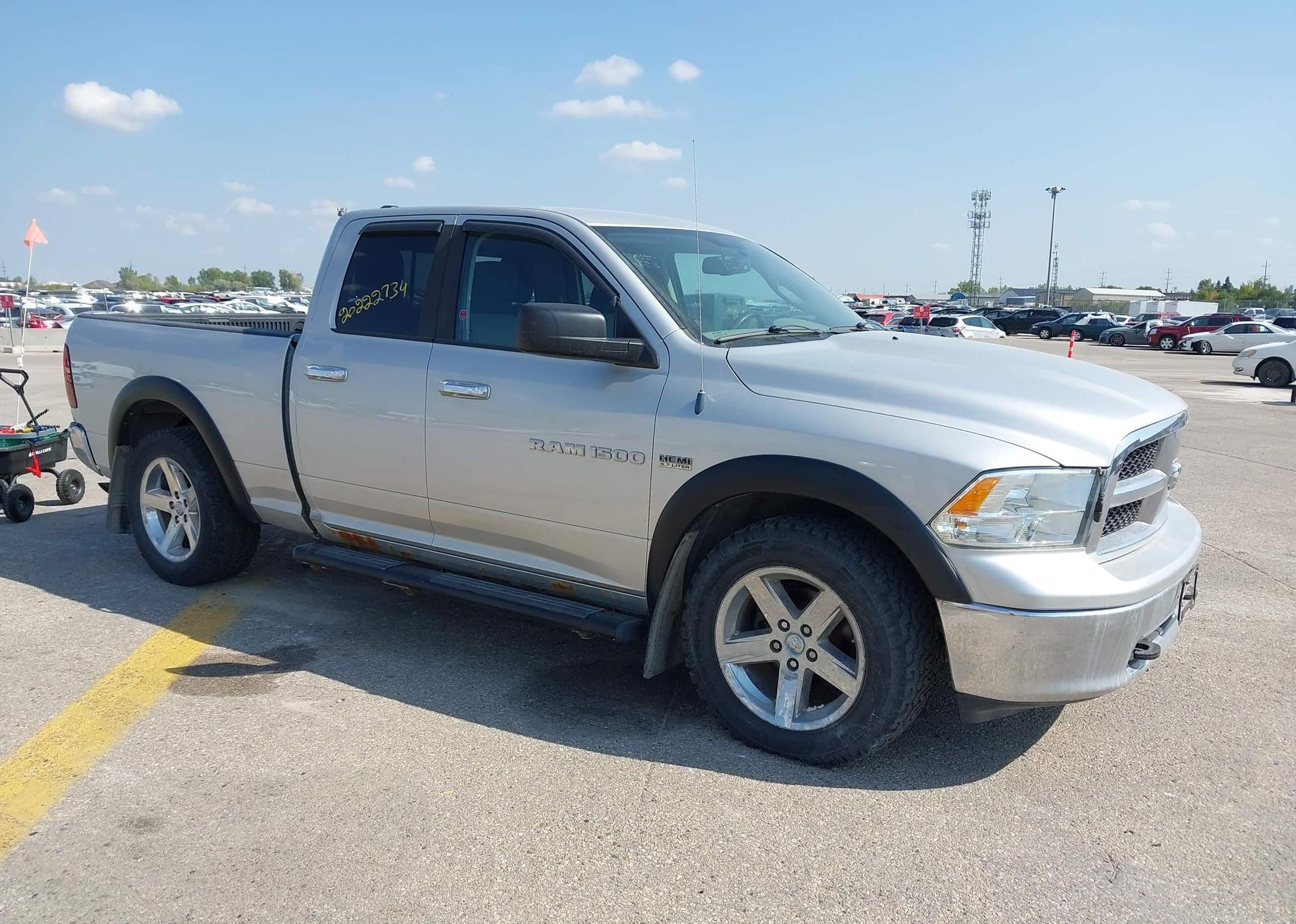 2012 DODGE RAM 1500 SLT QUAD CAB