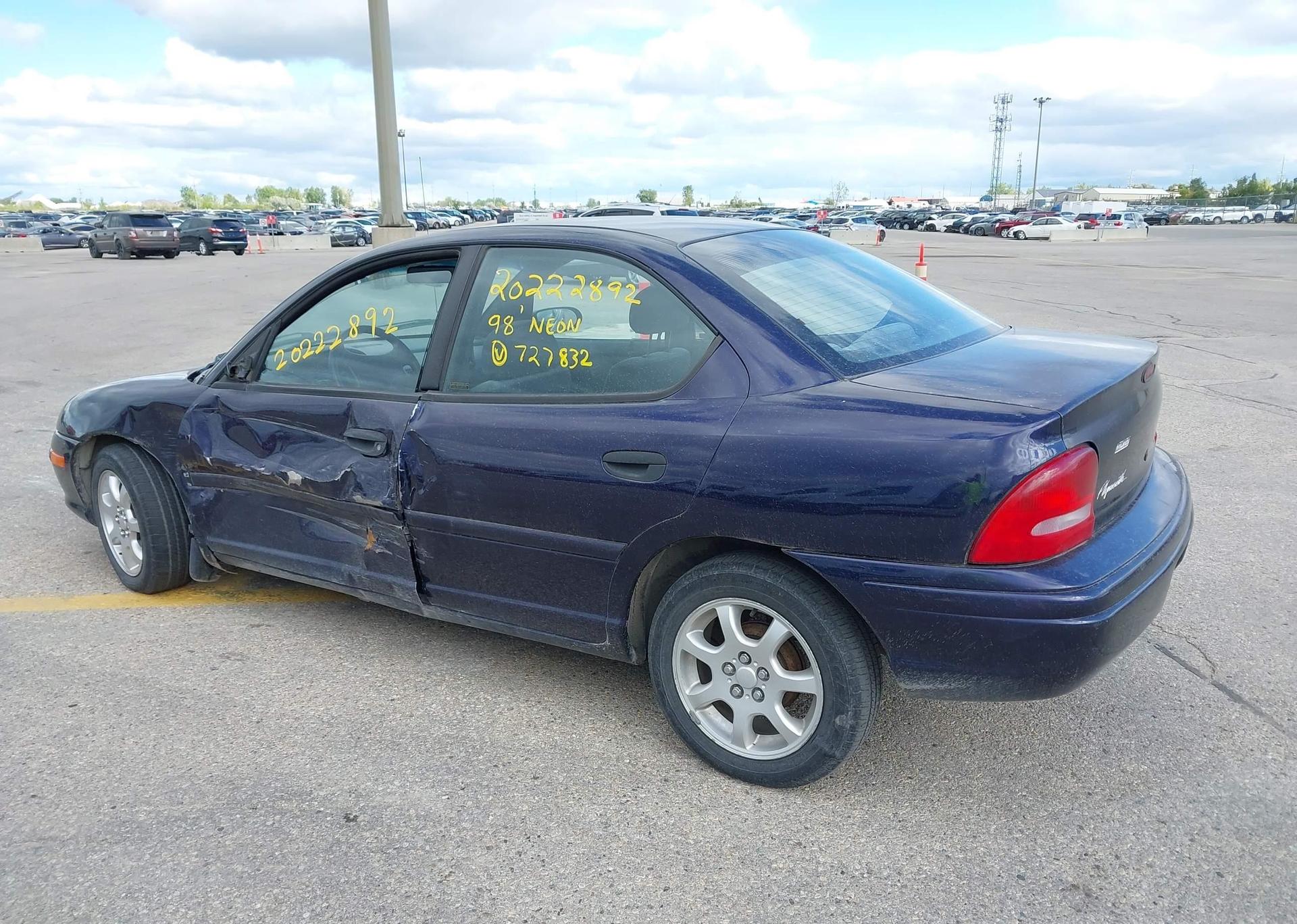 1998 Plymouth NEON HIGHLINE