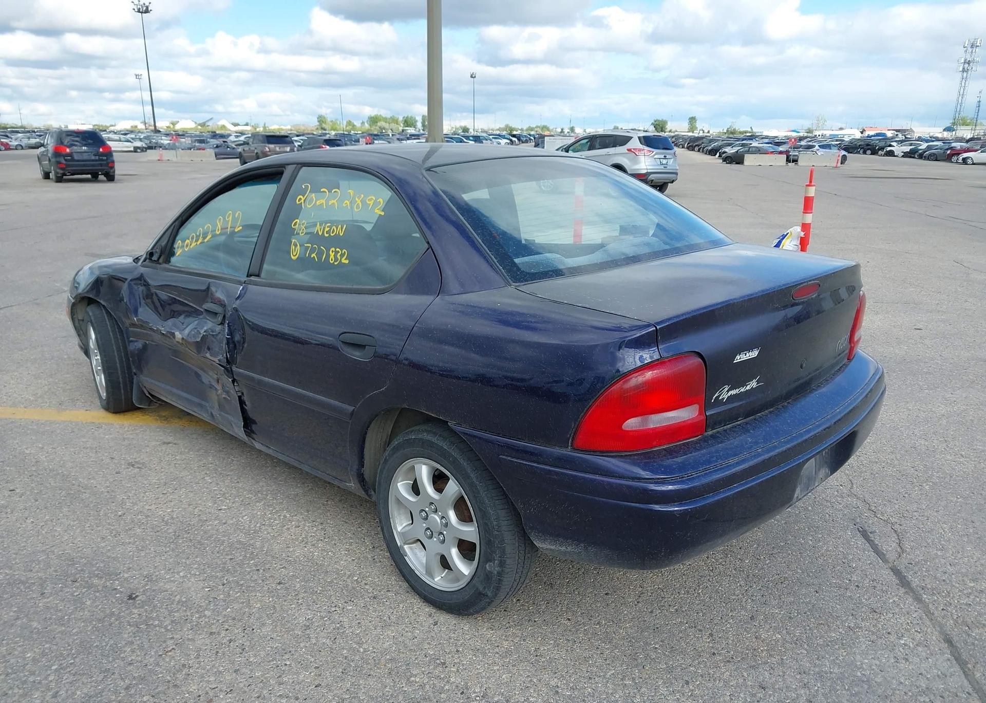 1998 Plymouth NEON HIGHLINE