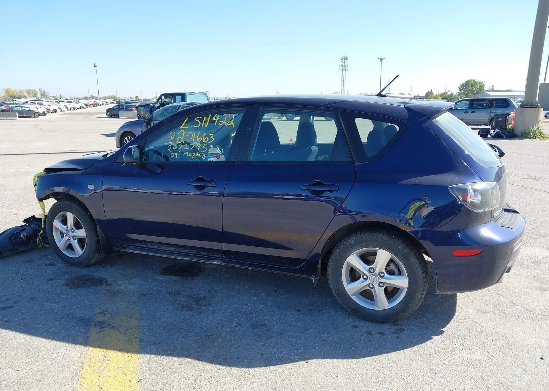 2009 MAZDA MAZDA3 SPORT GX