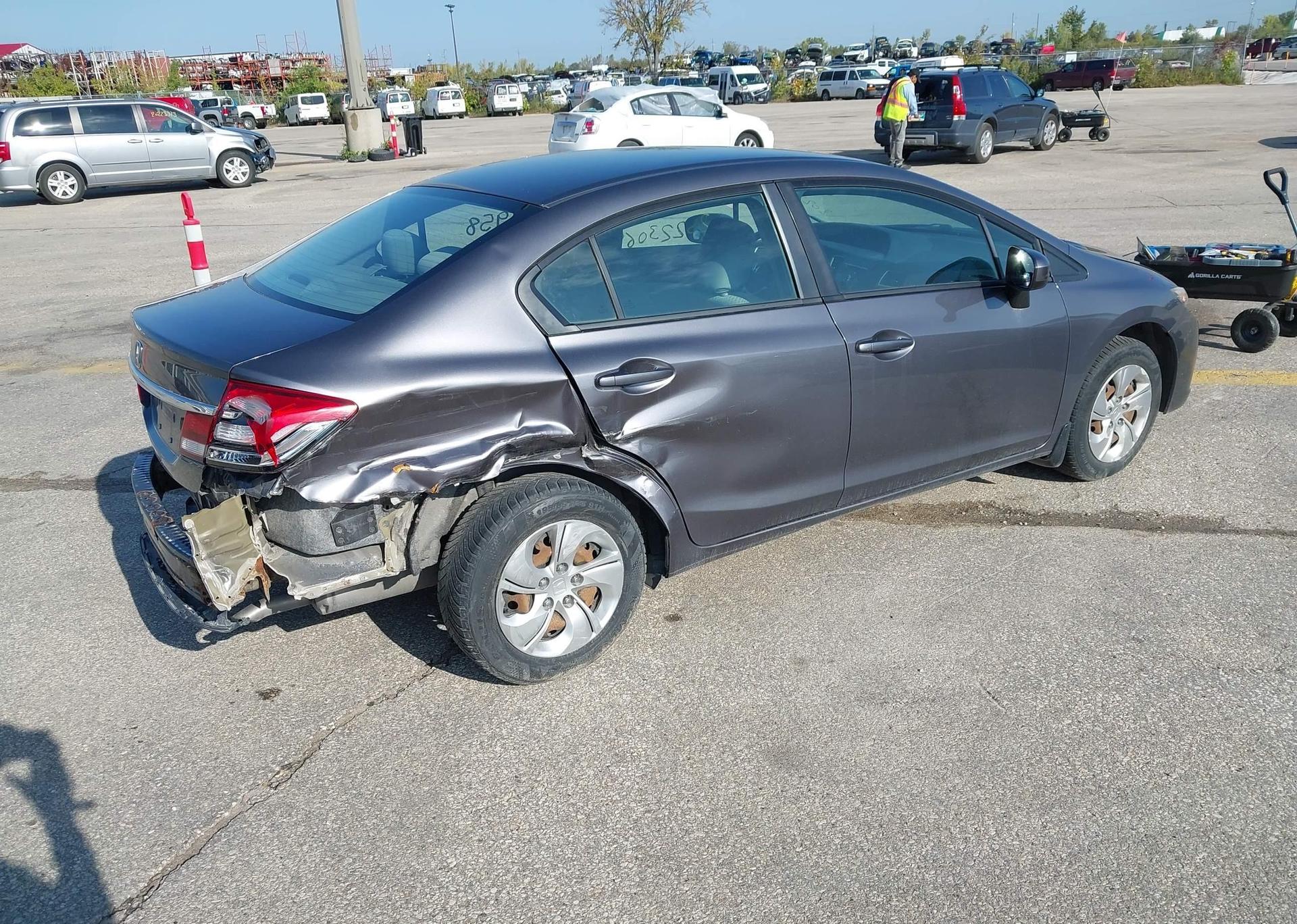 2014 HONDA CIVIC LX