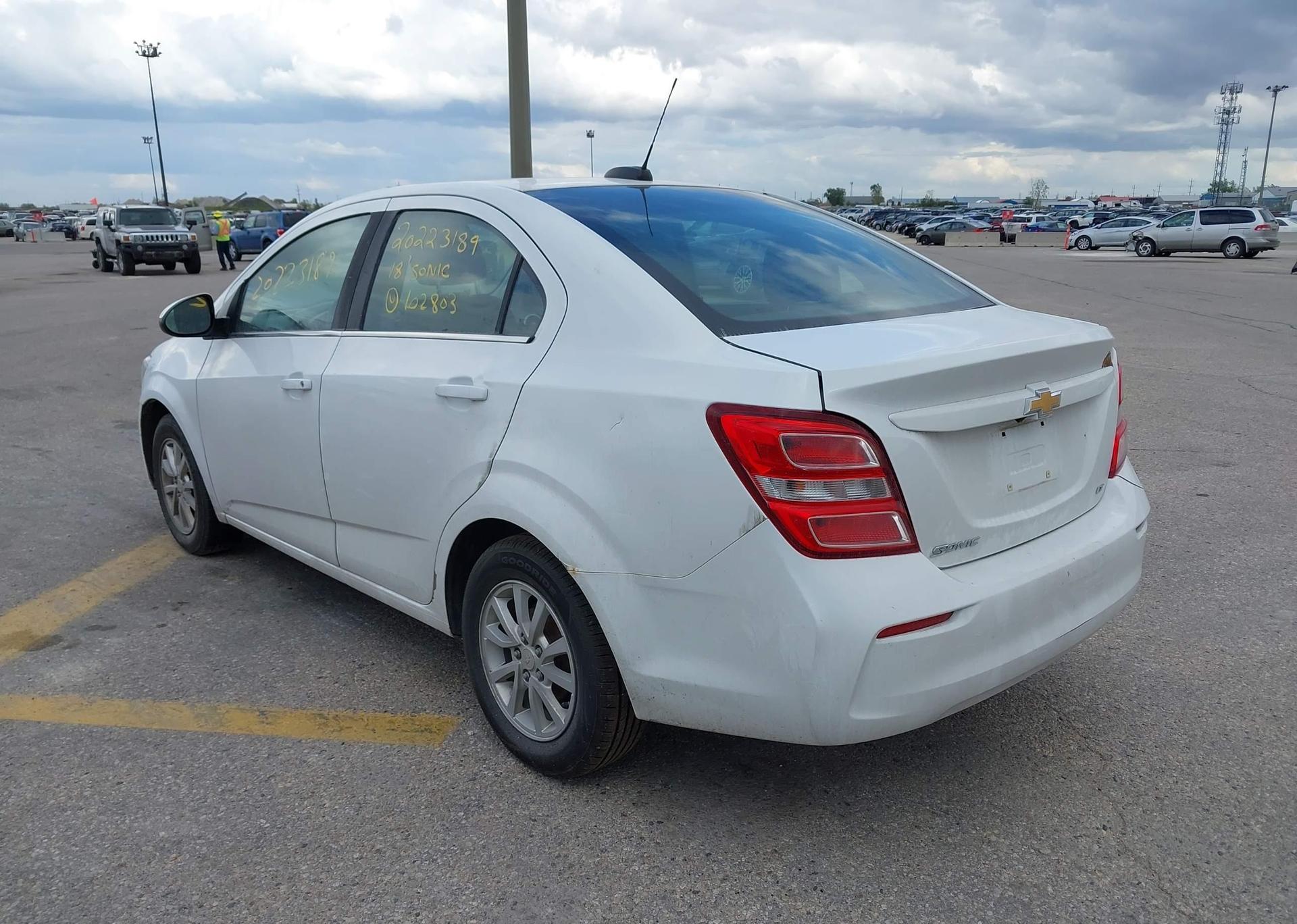 2018 CHEVROLET SONIC LT