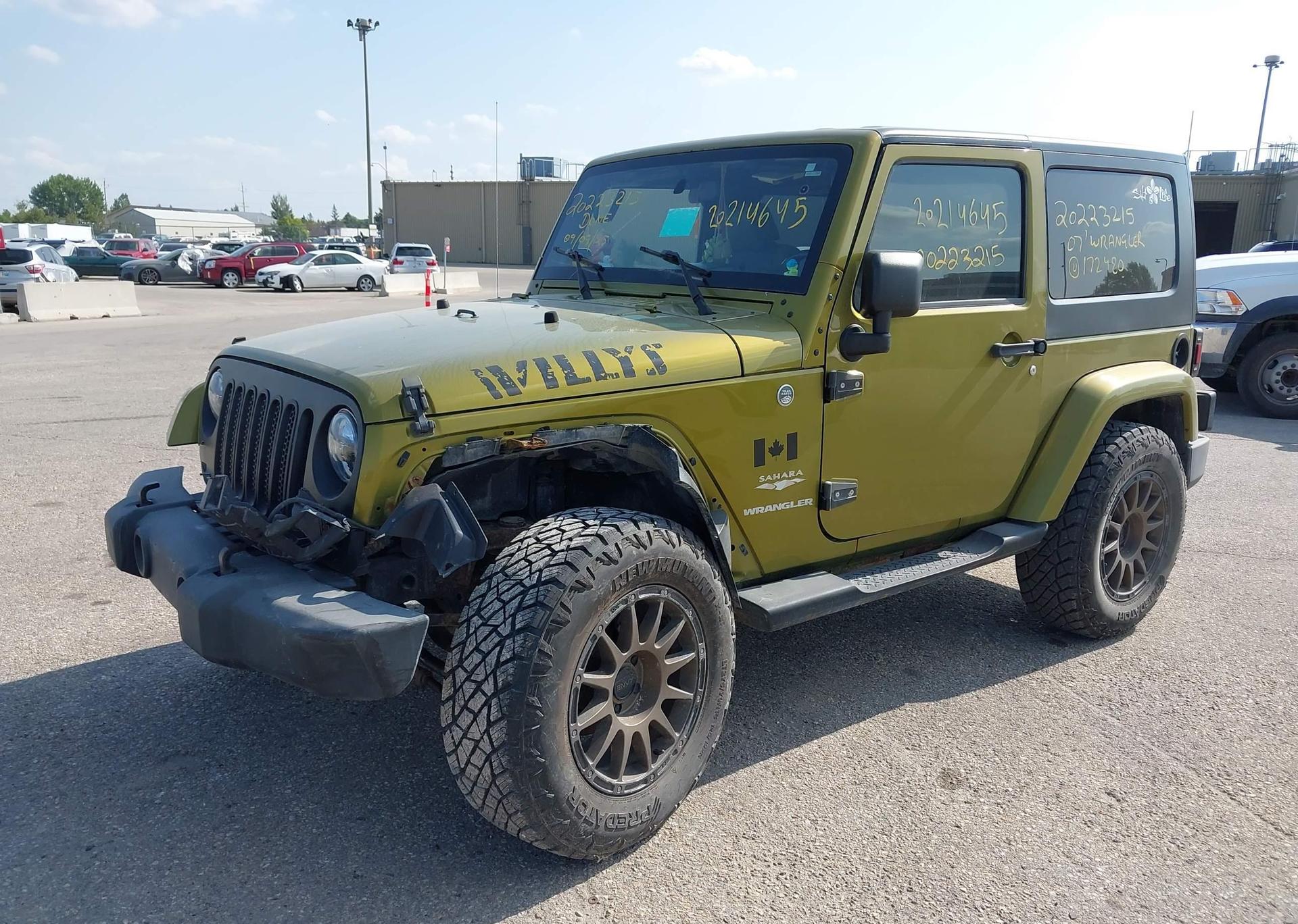 2007 JEEP WRANGLER SAHARA