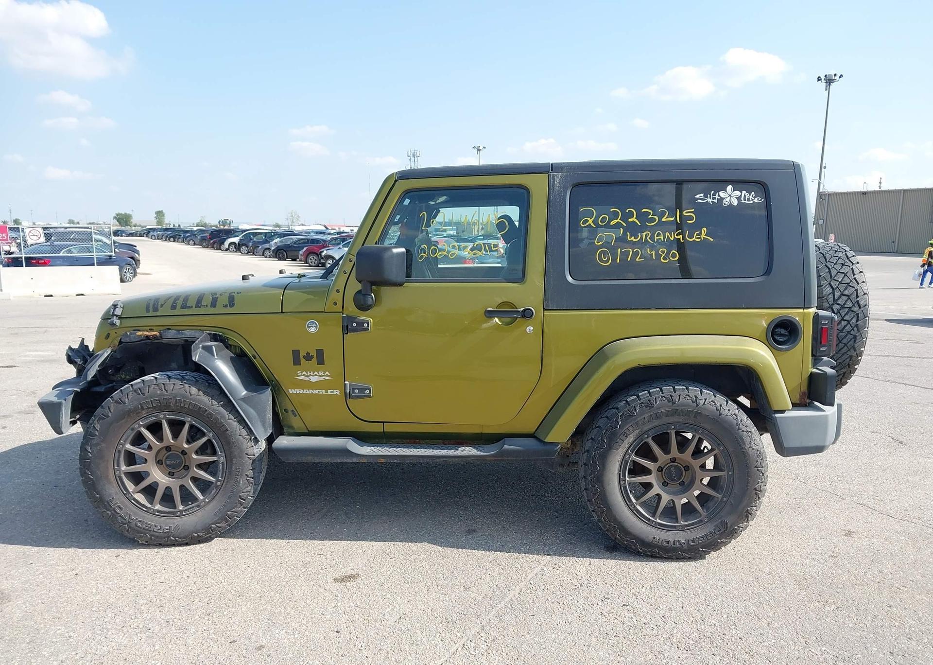 2007 JEEP WRANGLER SAHARA