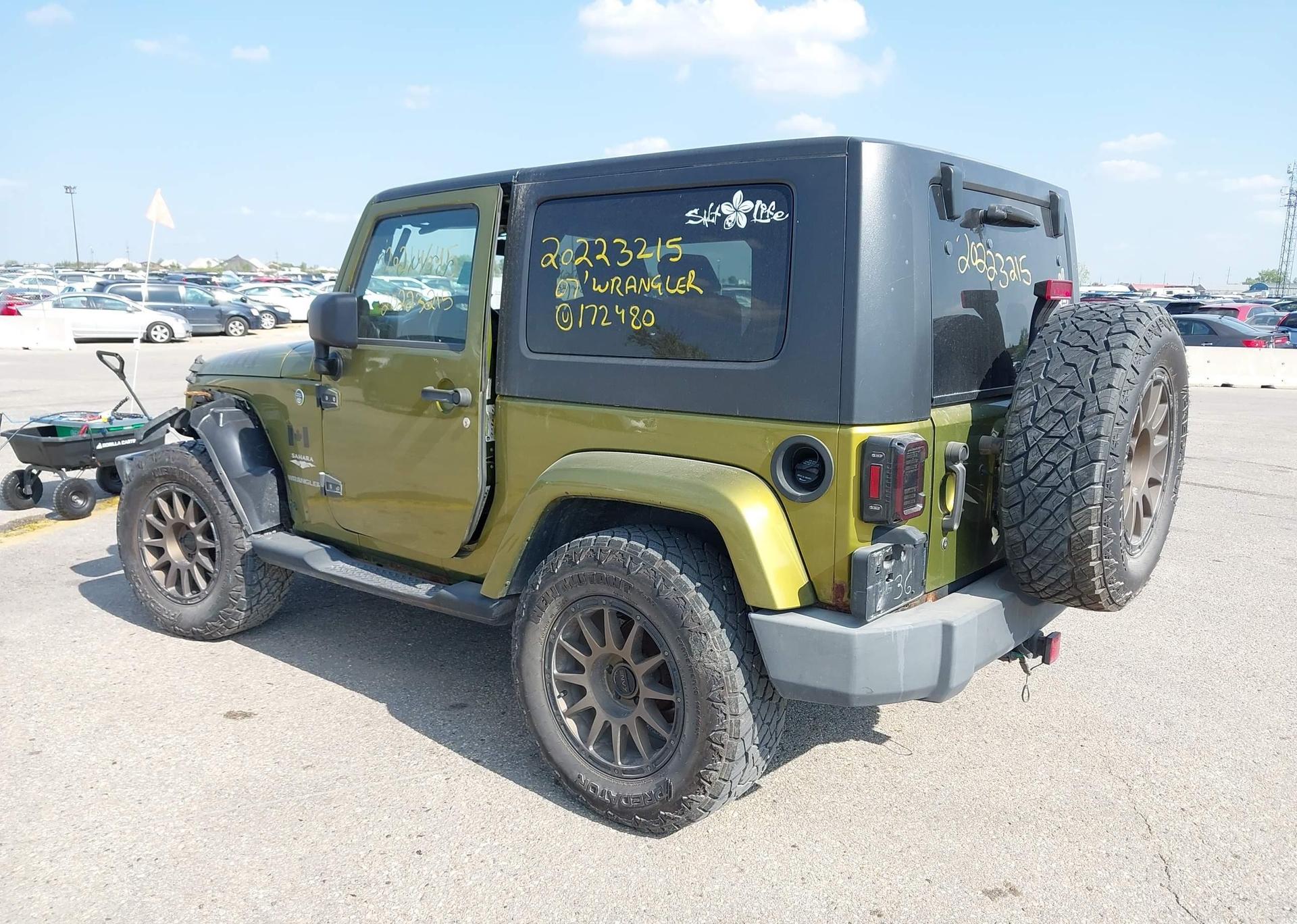 2007 JEEP WRANGLER SAHARA