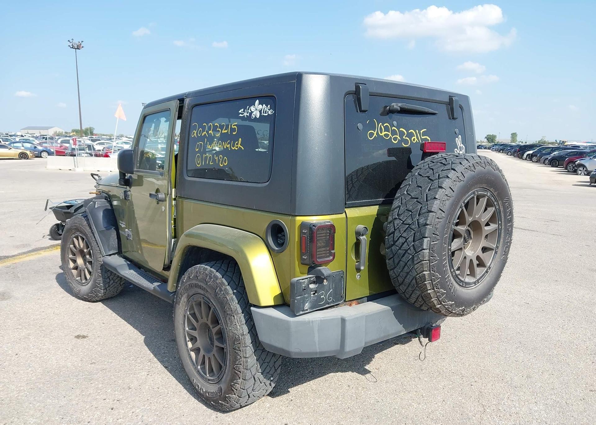 2007 JEEP WRANGLER SAHARA
