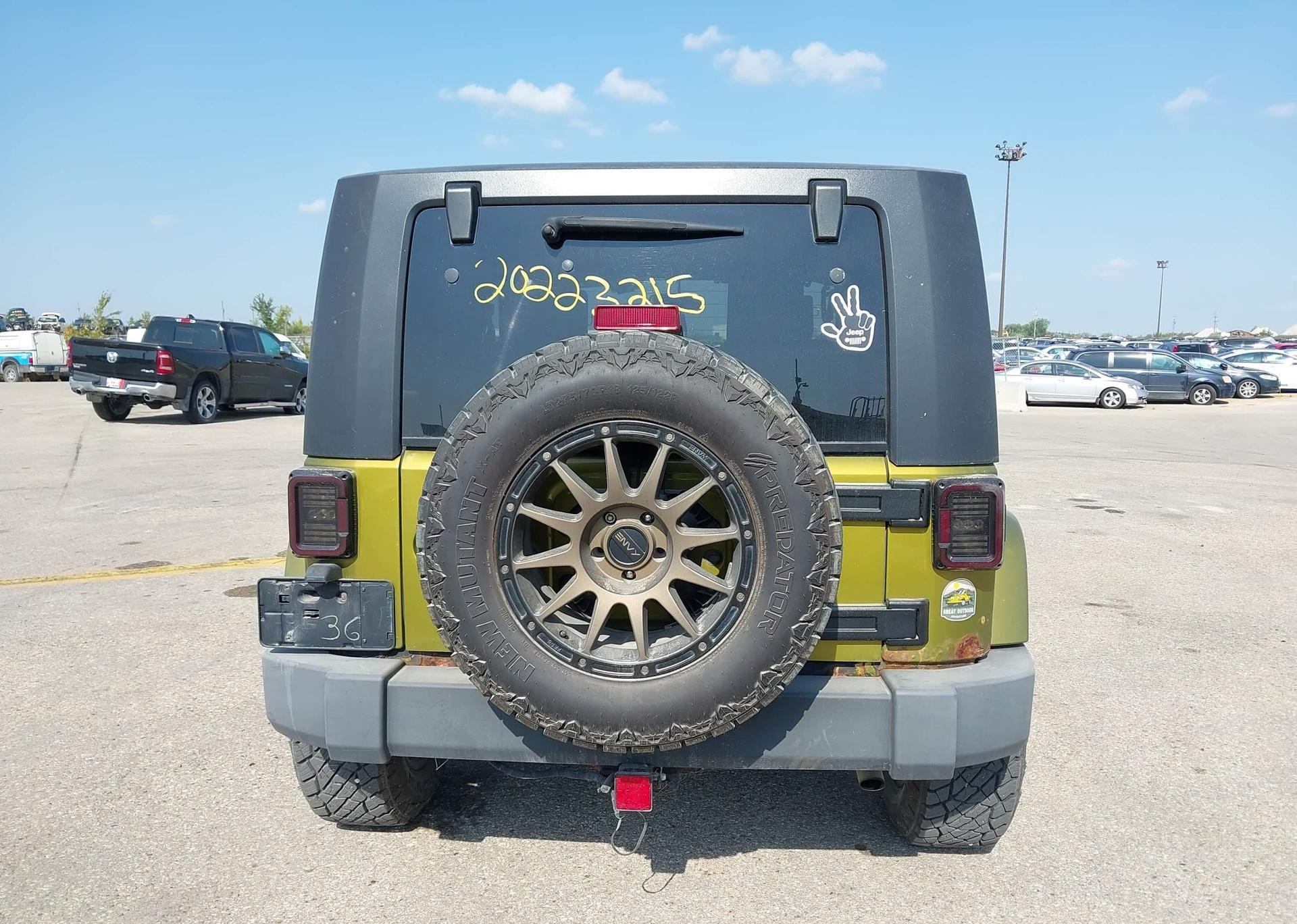 2007 JEEP WRANGLER SAHARA