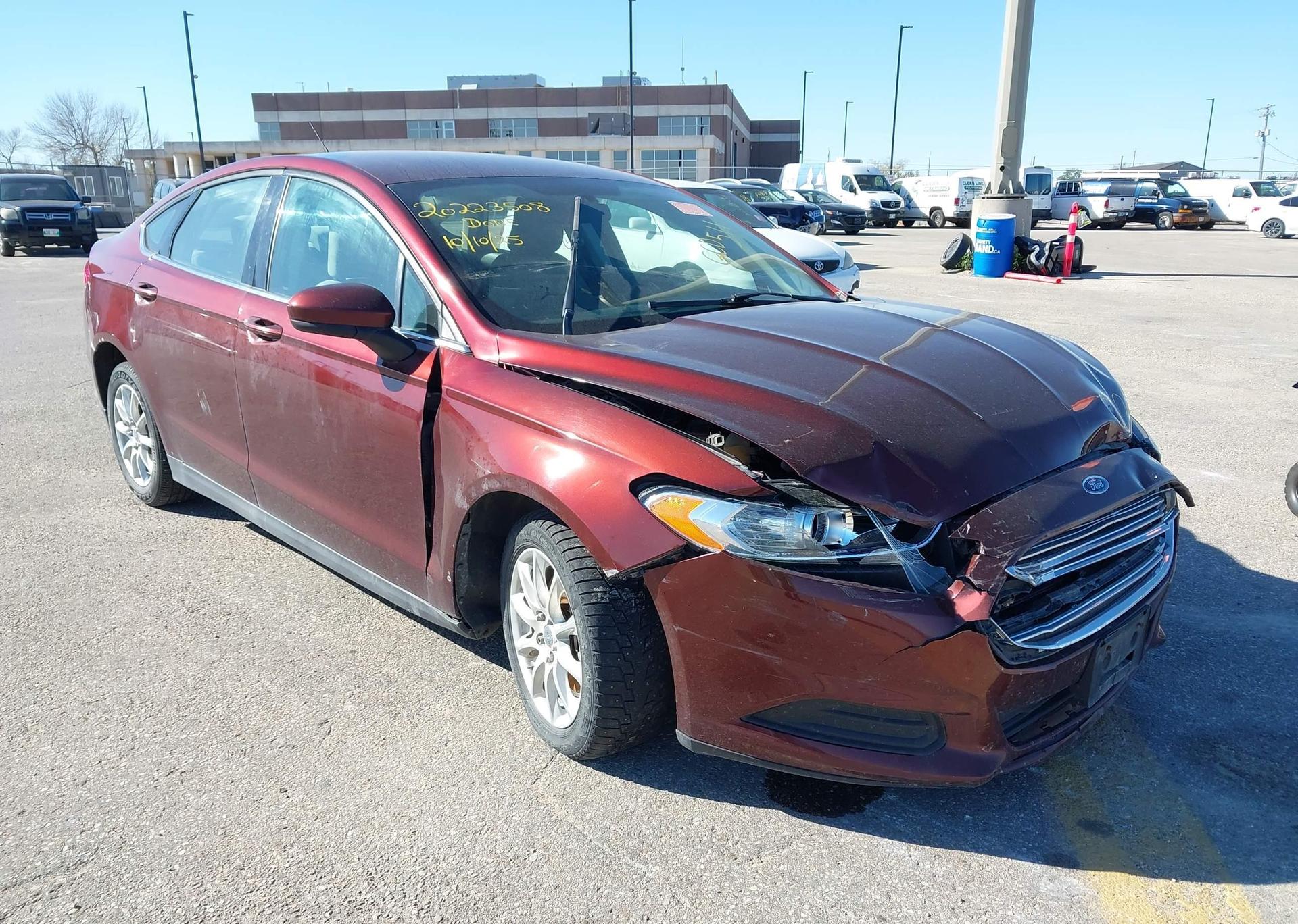 2015 FORD FUSION S
