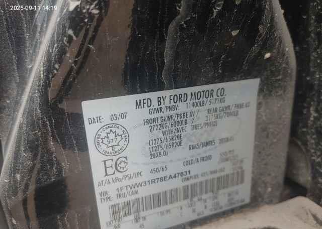 2008 FORD F350 SD LARIAT CREW CAB