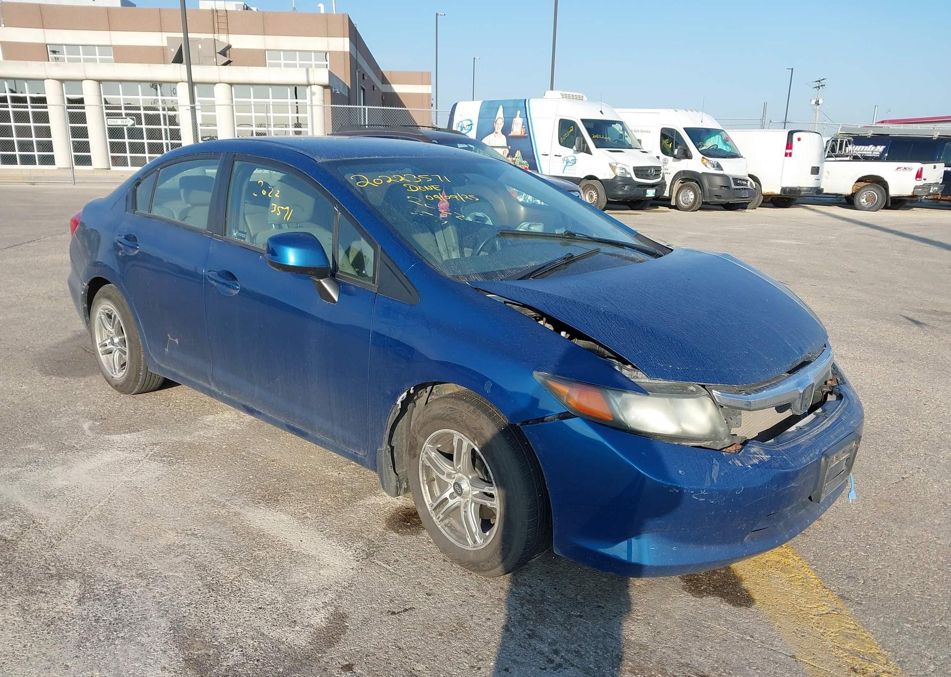 2012 HONDA CIVIC LX