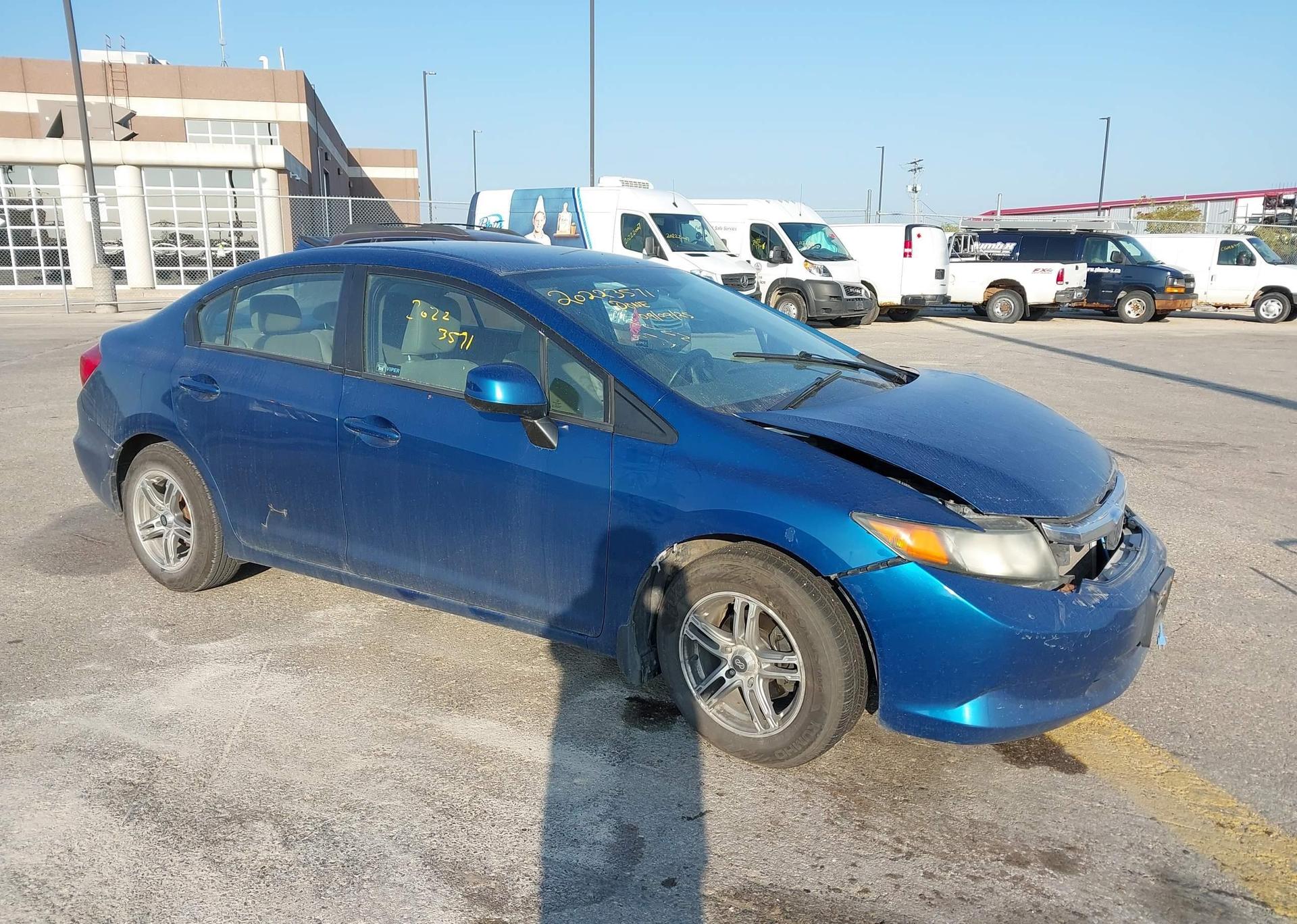 2012 HONDA CIVIC LX