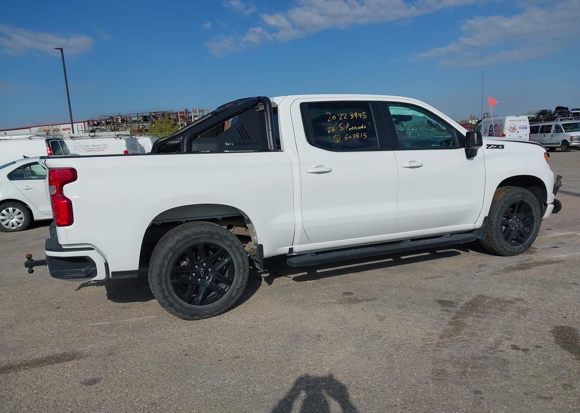 2022 CHEVROLET SILVERADO 1500 RST CREW CAB