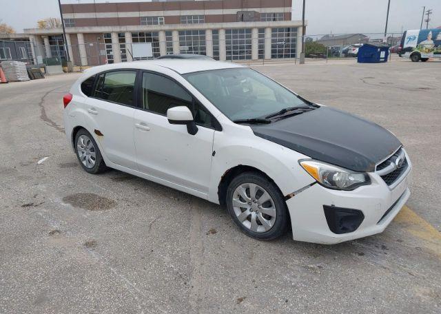 2012 SUBARU impreza 2.0I