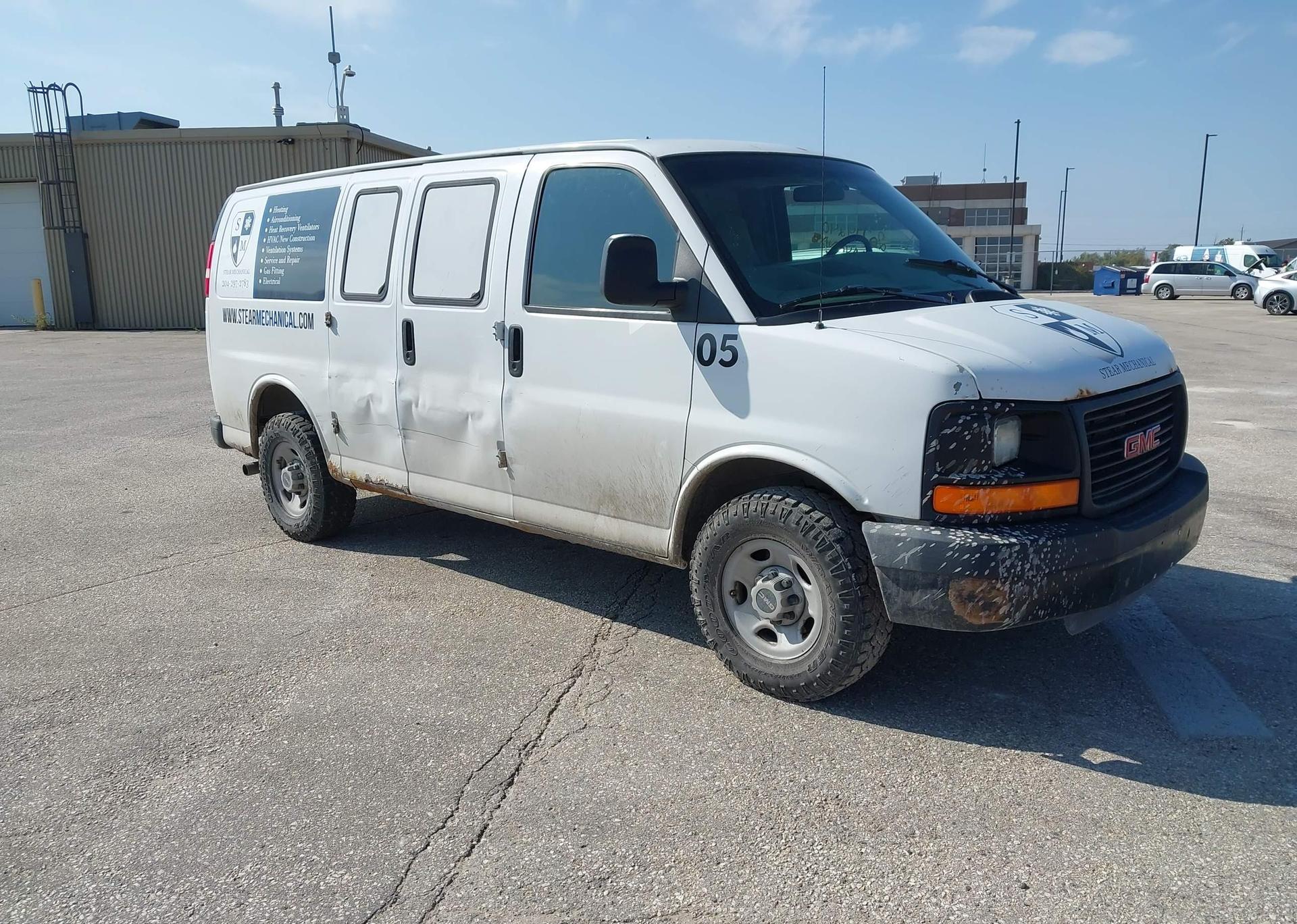 2009 GMC SAVANA 2500 CARGO VAN