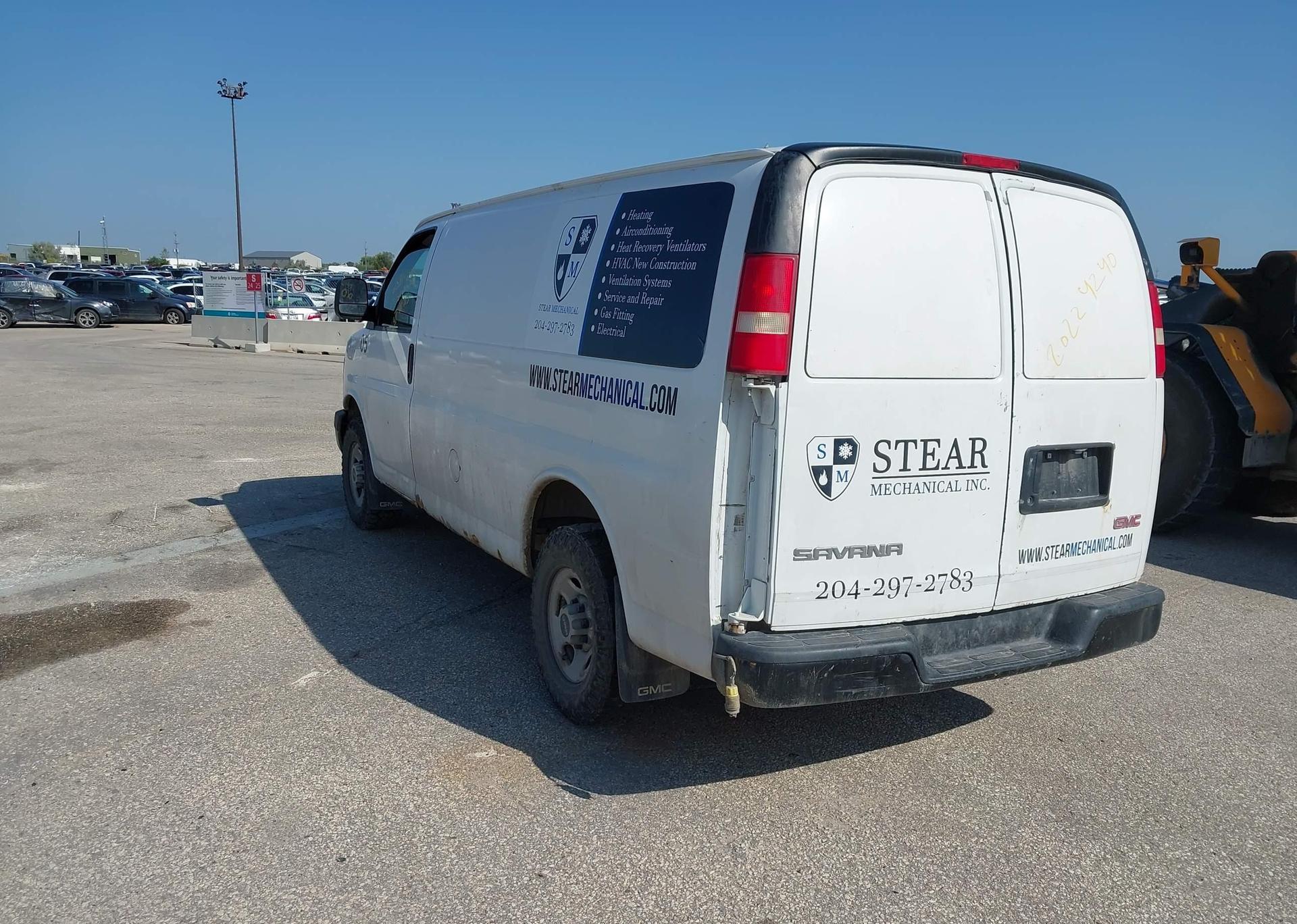 2009 GMC SAVANA 2500 CARGO VAN