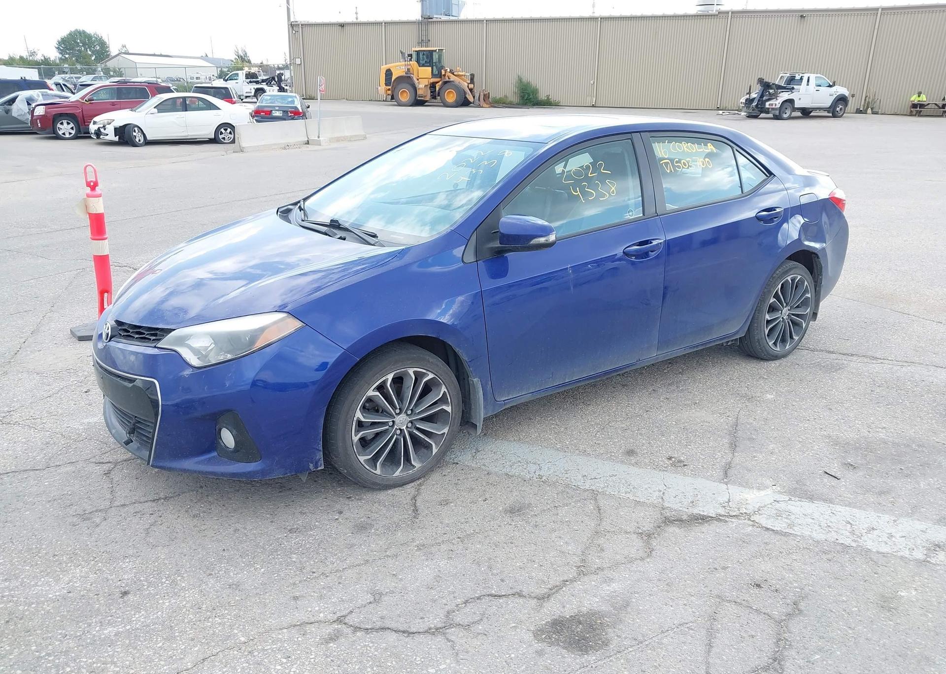 2016 TOYOTA COROLLA S