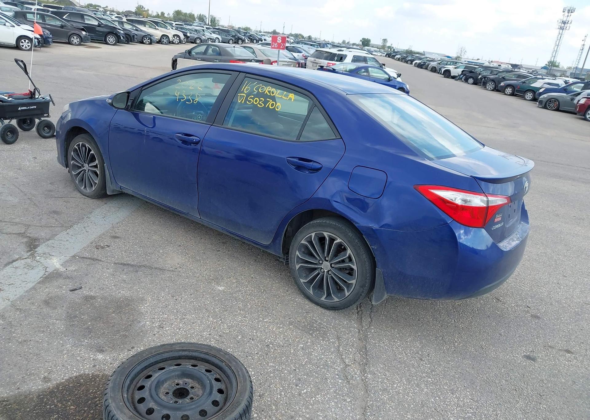 2016 TOYOTA COROLLA S