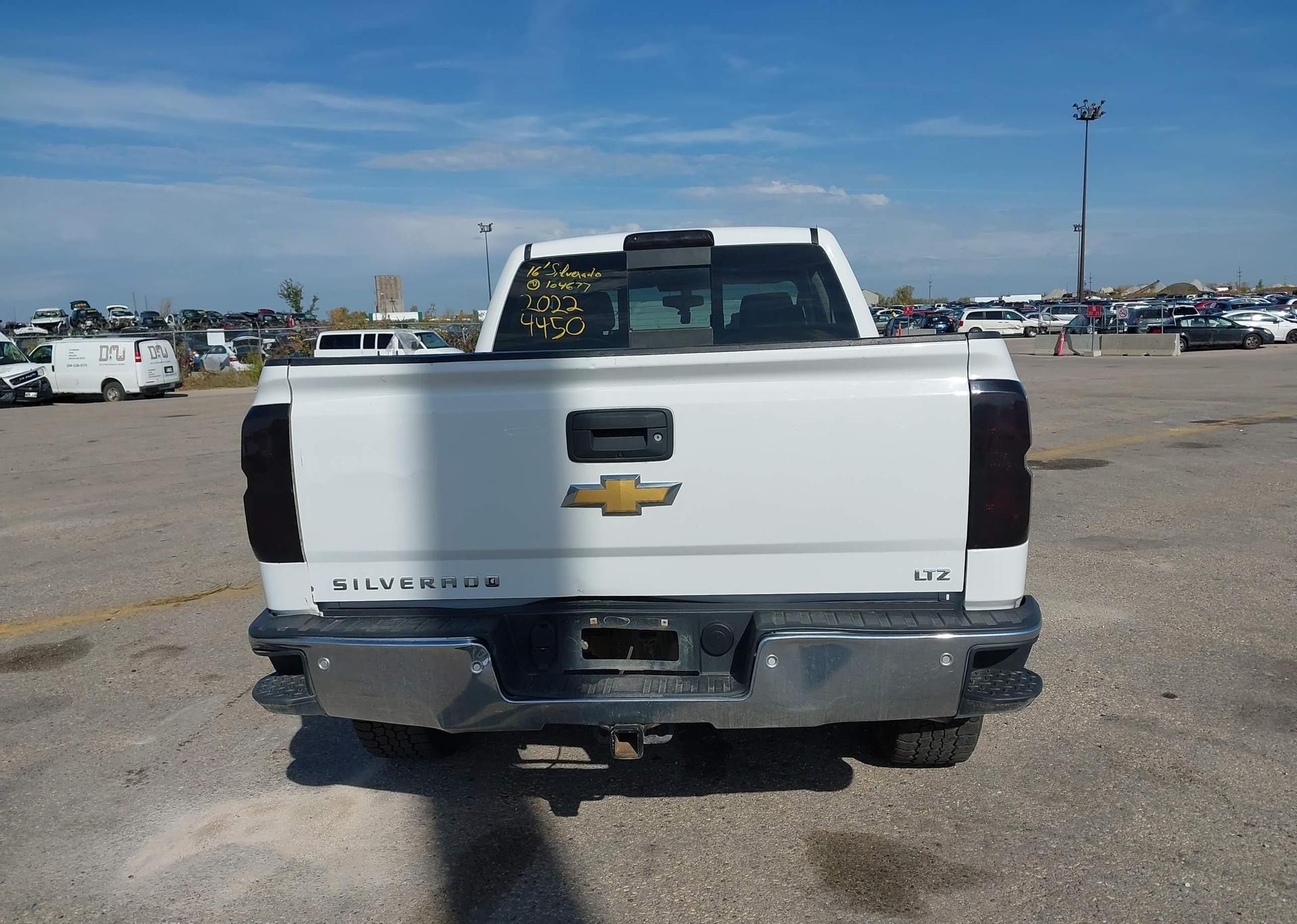 2016 CHEVROLET SILVERADO 1500 LTZ DOUBLE CAB