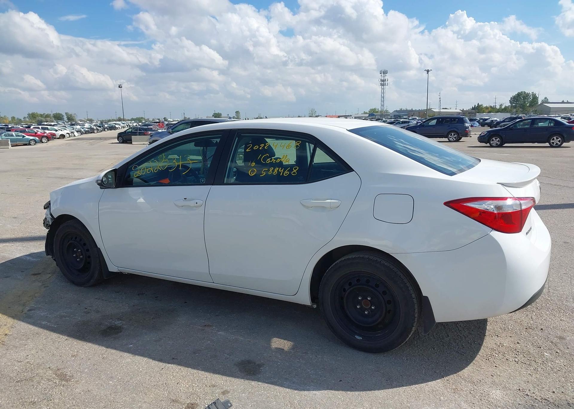 2016 TOYOTA COROLLA S
