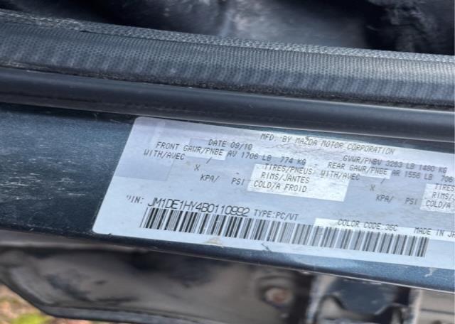 2011 MAZDA MAZDA2 GS