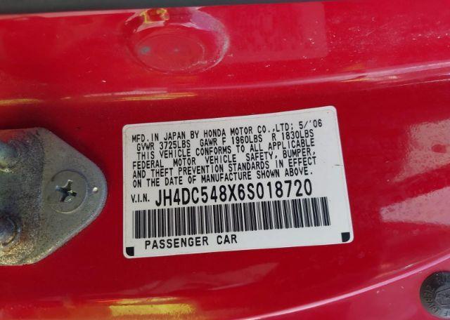 2006 ACURA RSX PREMIUM