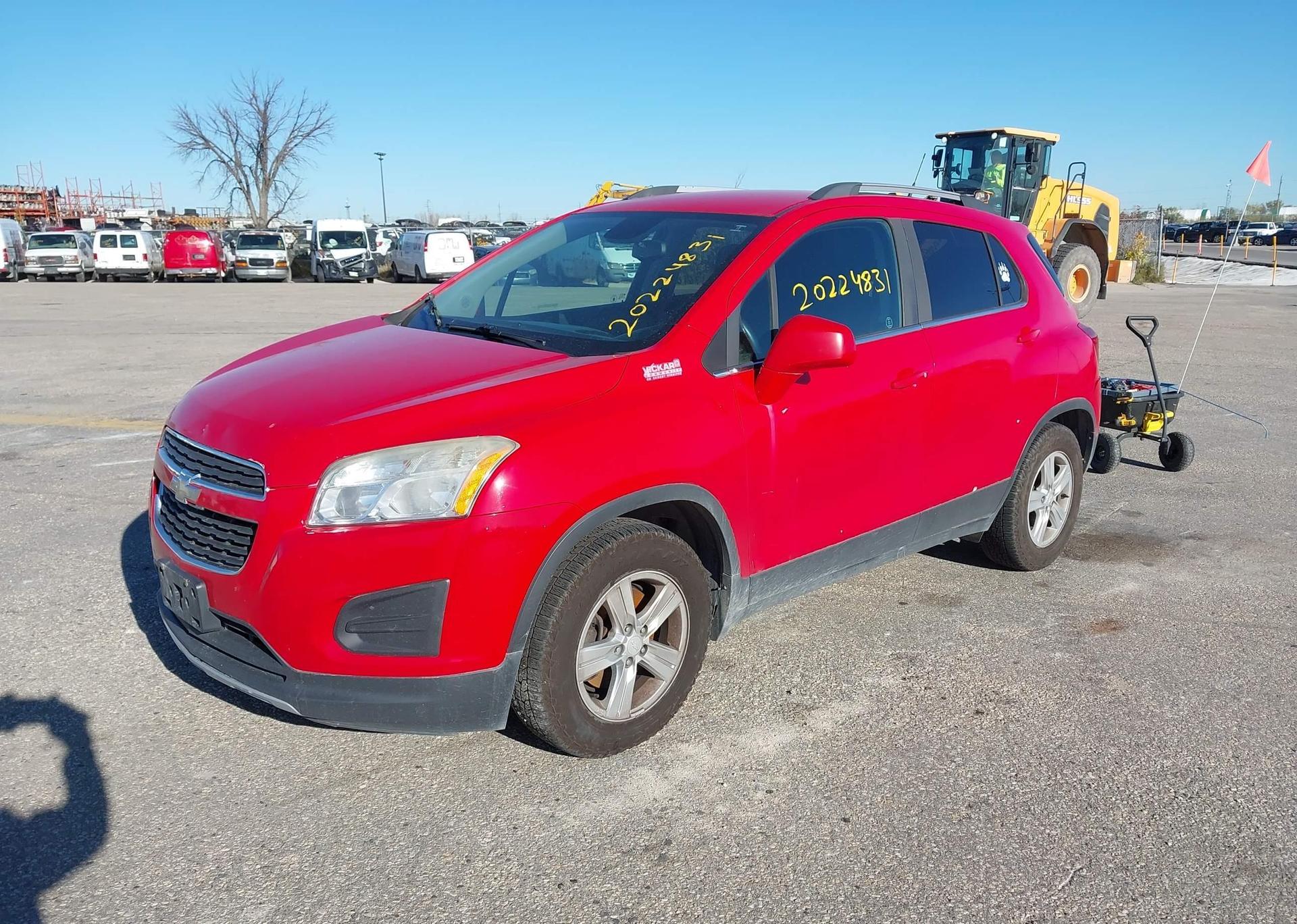 2014 CHEVROLET trax lt
