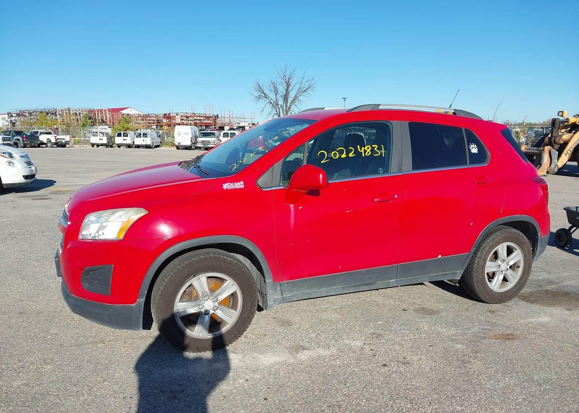 2014 CHEVROLET trax lt