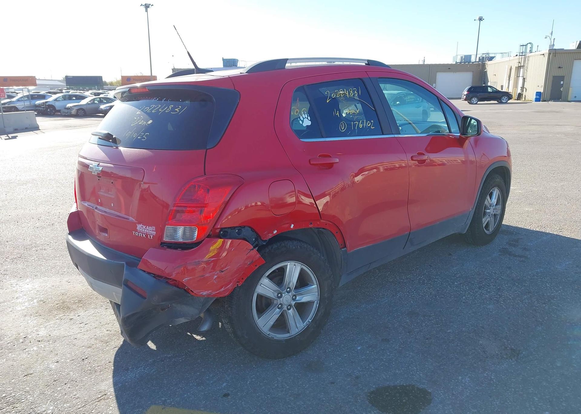 2014 CHEVROLET trax lt
