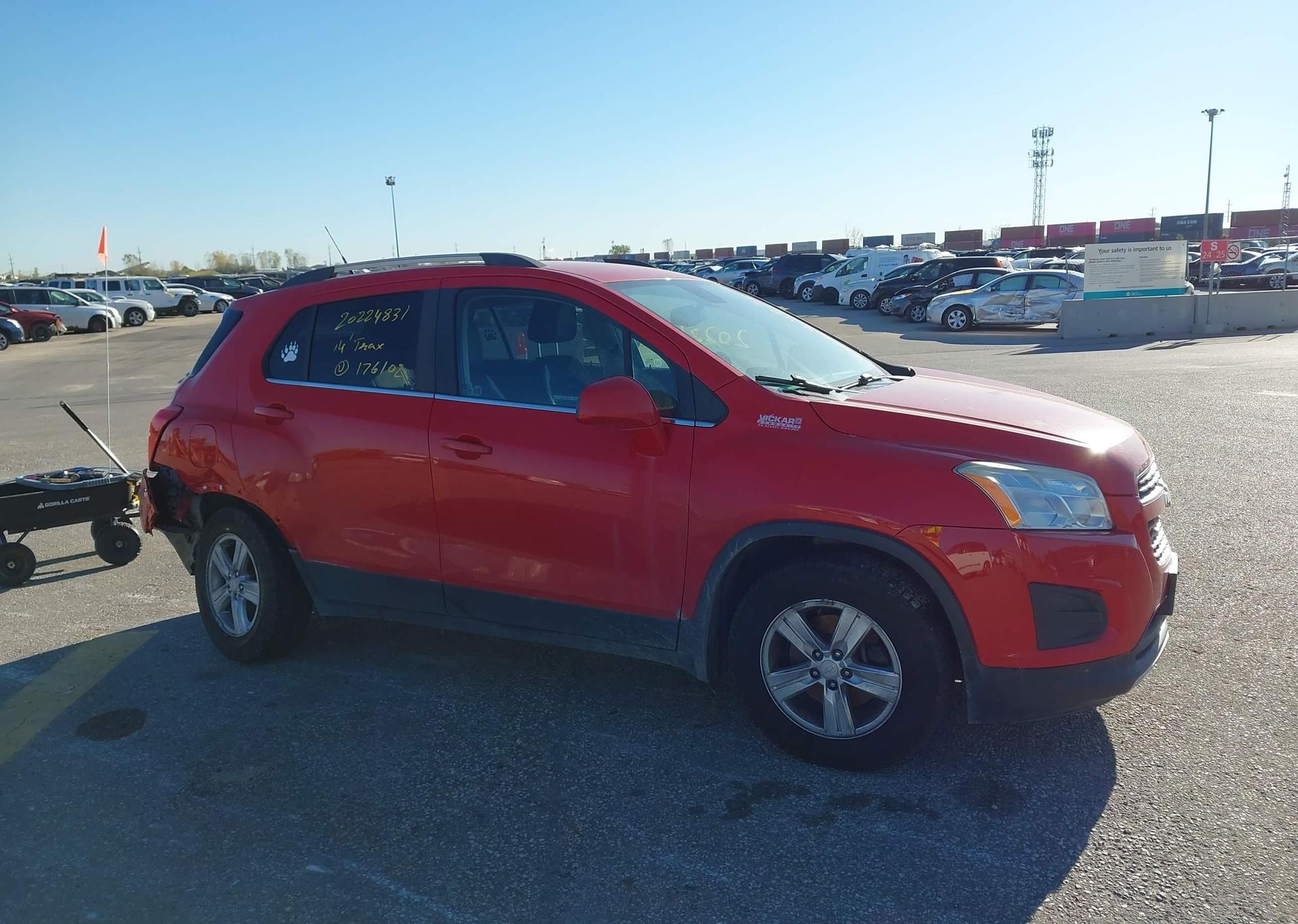 2014 CHEVROLET trax lt