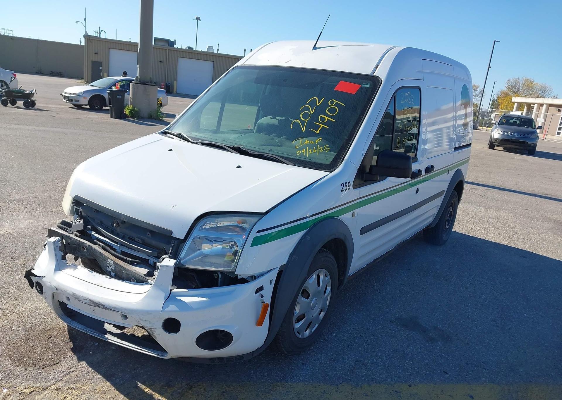 2010 FORD TRANSIT CONNECT XLT CARGO VAN