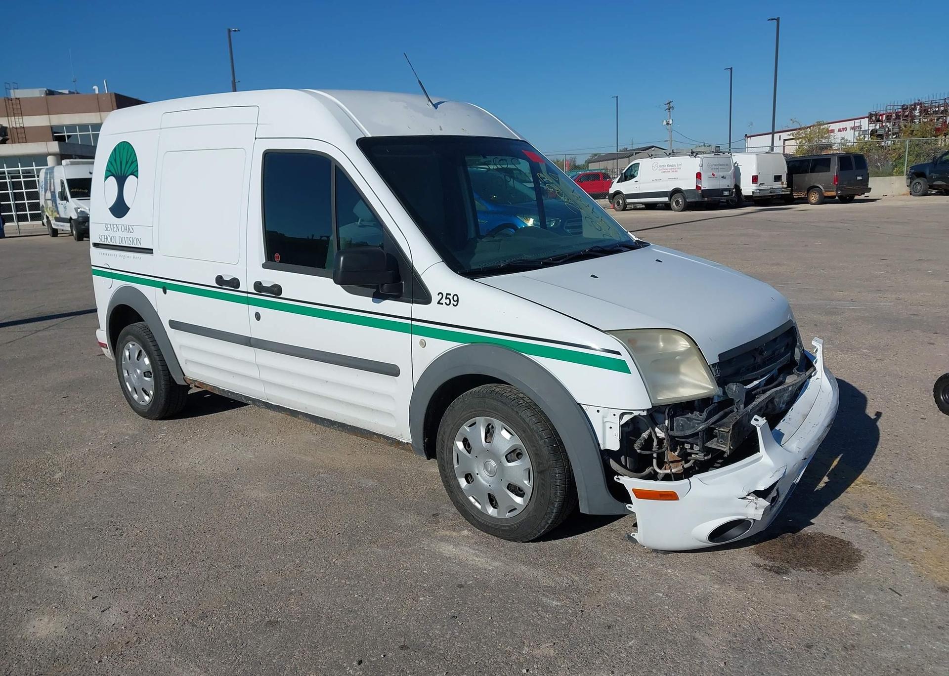 2010 FORD TRANSIT CONNECT XLT CARGO VAN