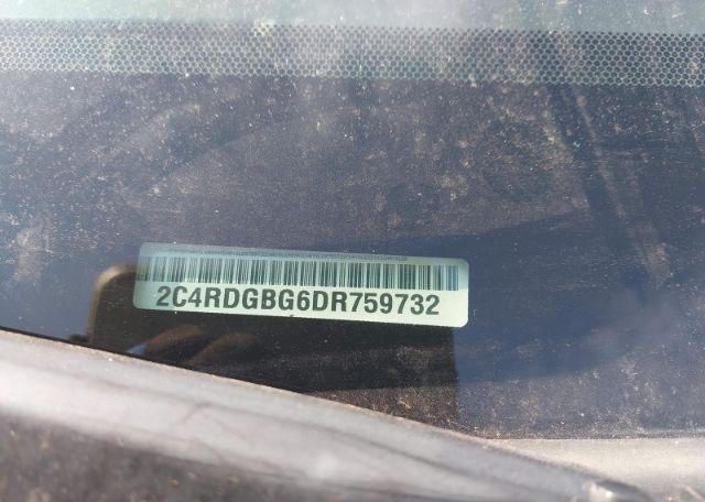 2013 DODGE GRAND CARAVAN SXT