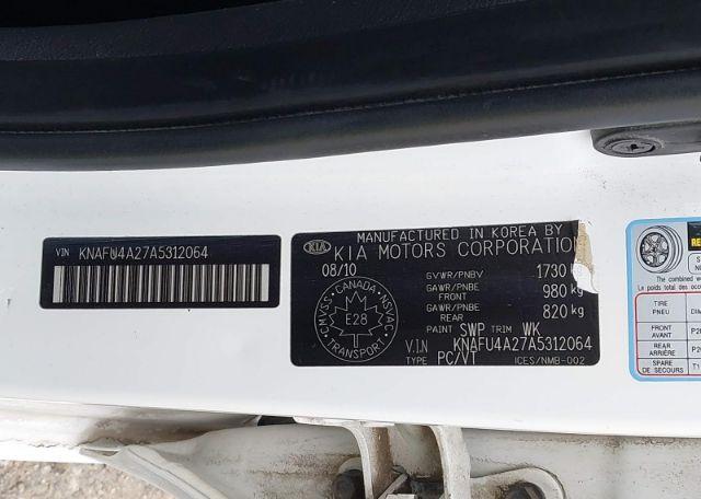 2010 KIA FORTE EX