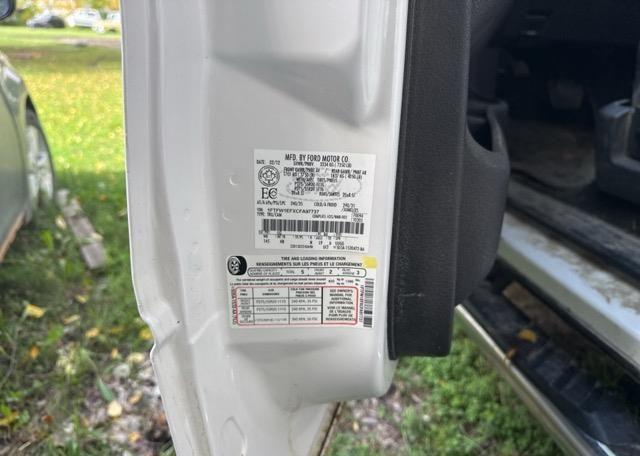 2012 FORD F150 SUPERCREW
