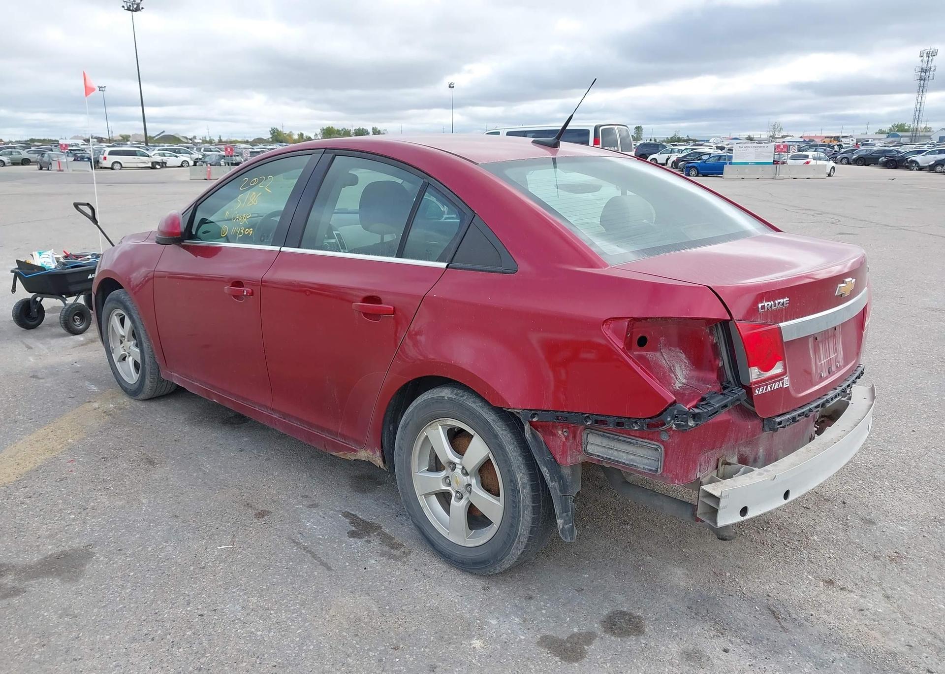 2011 CHEVROLET CRUZE LT TURBO