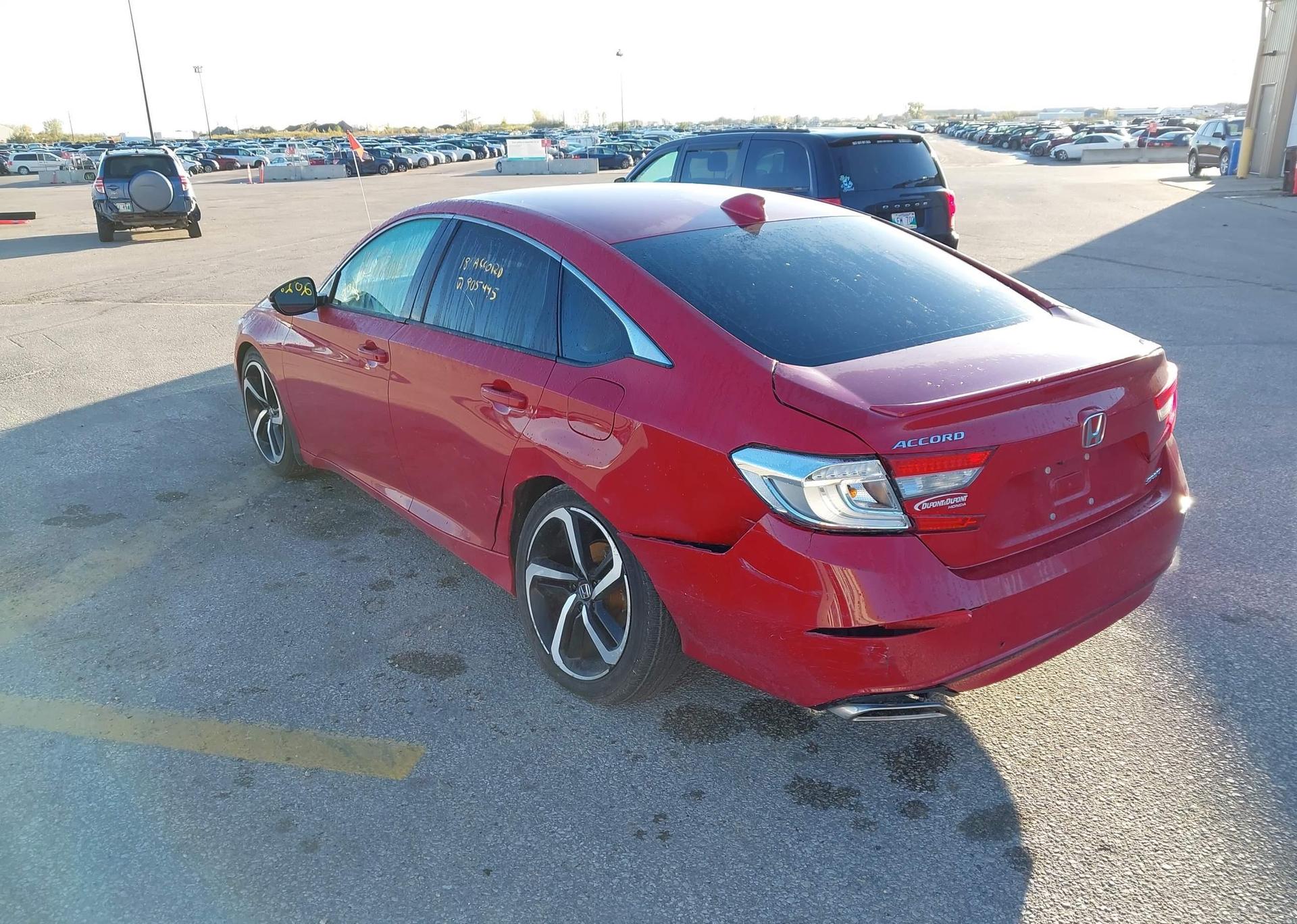 2018 HONDA ACCORD SPORT