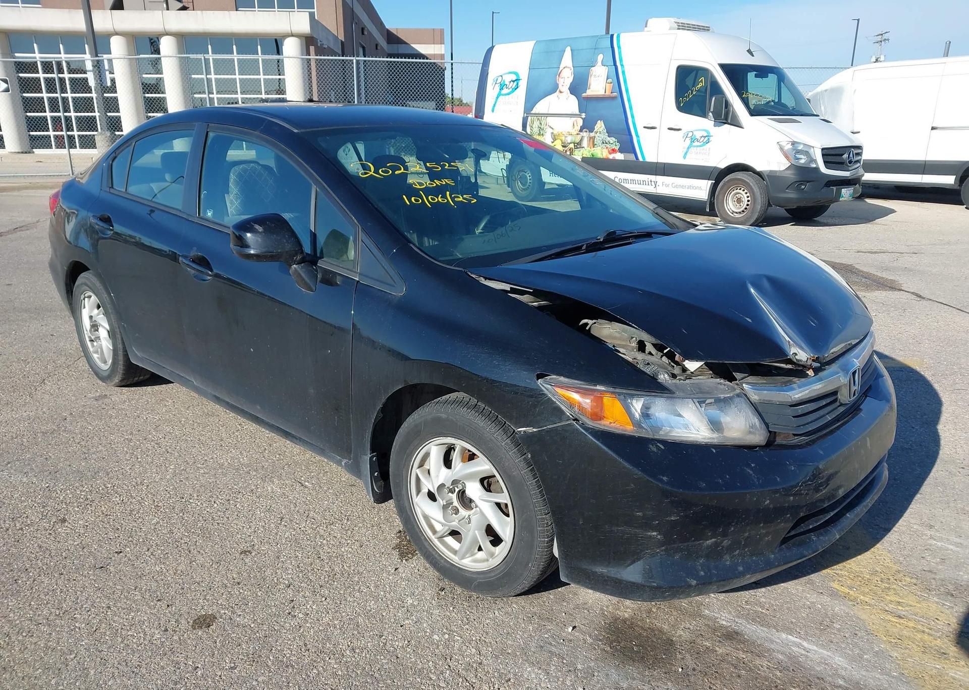 2012 HONDA CIVIC LX