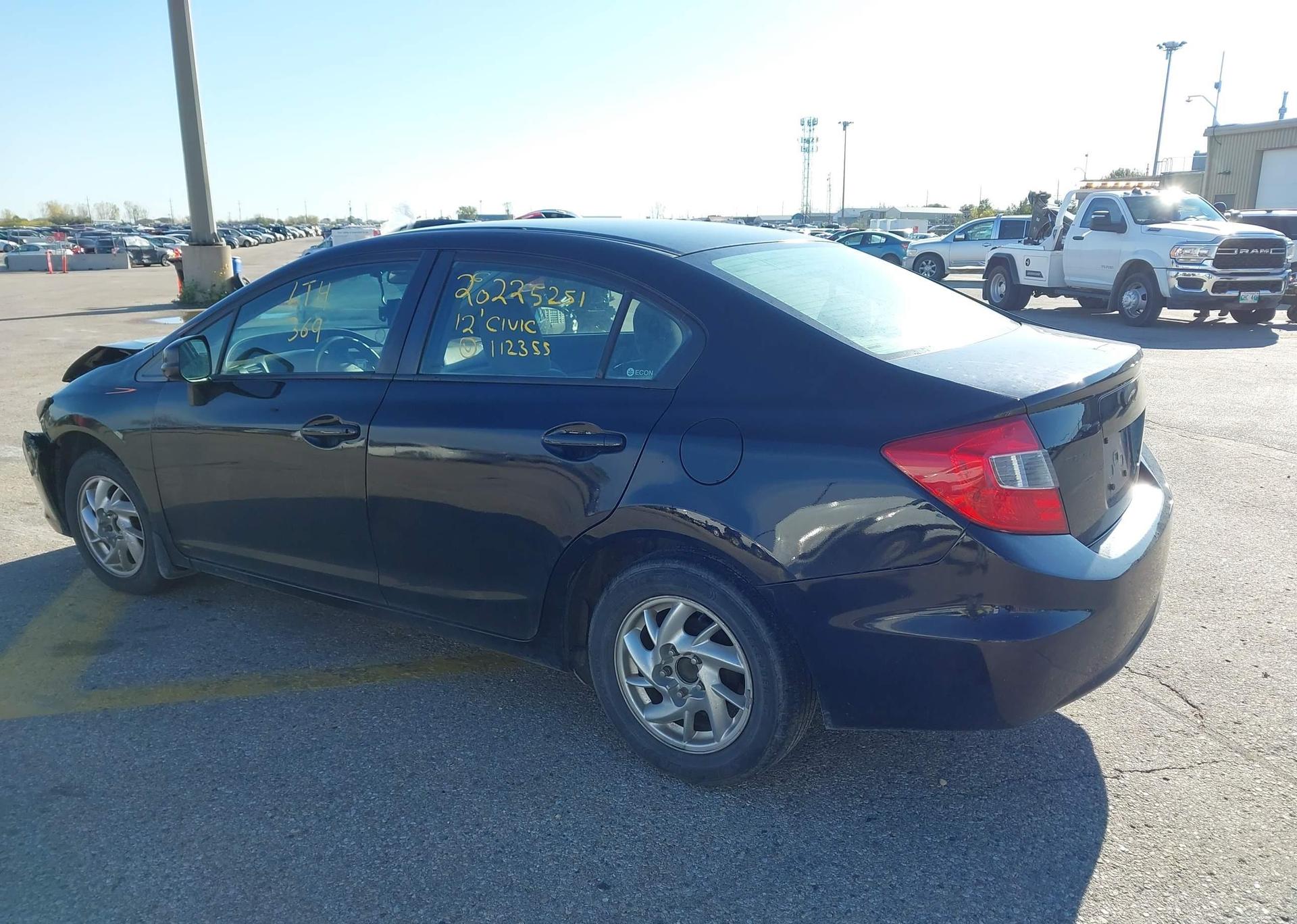2012 HONDA CIVIC LX